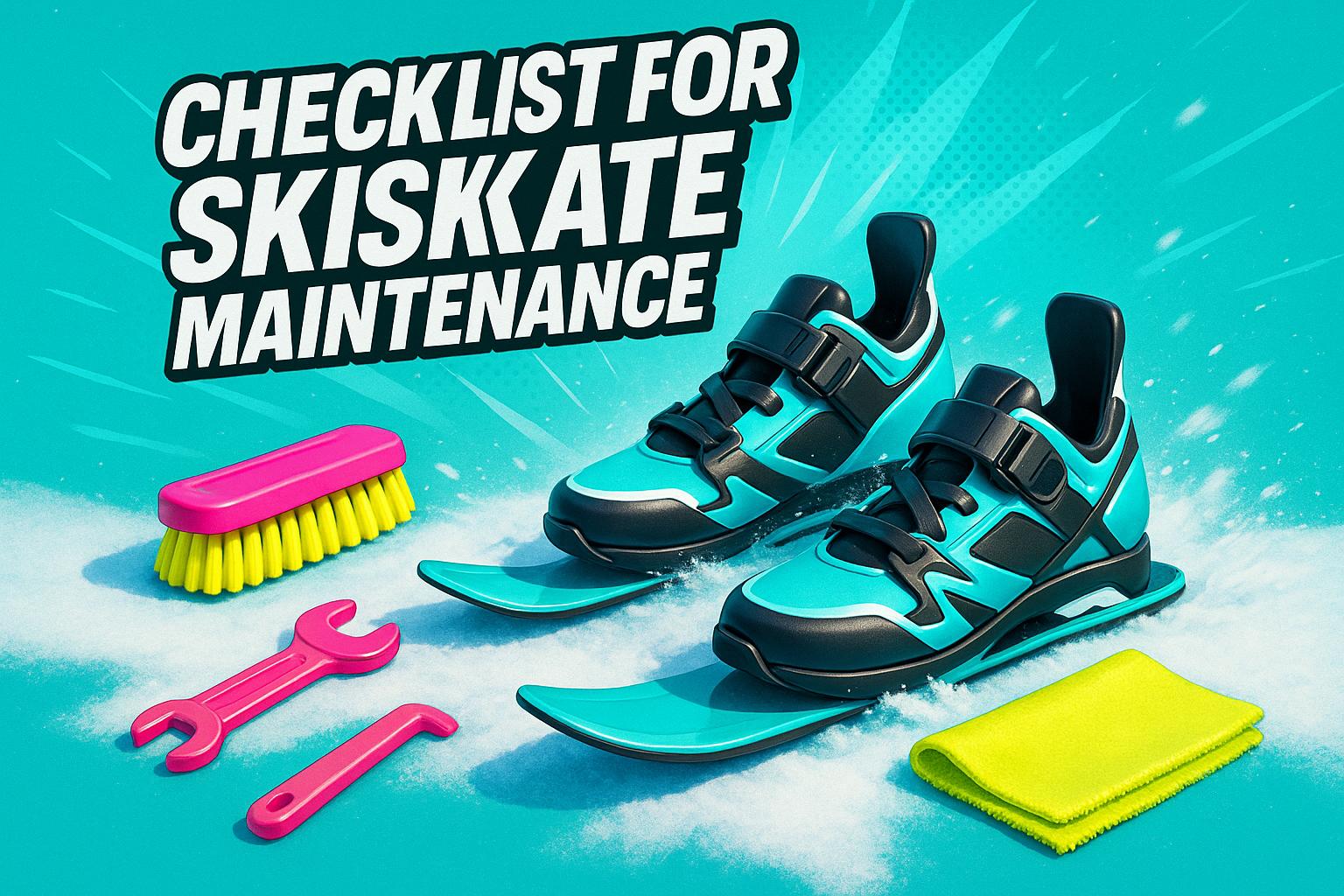 Checklist for Skiskate Maintenance