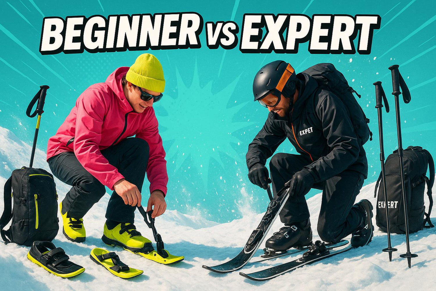 Beginner vs. Expert Backcountry Skiing: Gear Checklist - snowfeet*