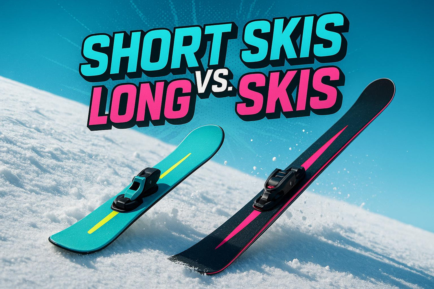 Short Skis vs. Long Skis The Real Difference Explained (2026) | Skiboards | Snowblades | Skiblades