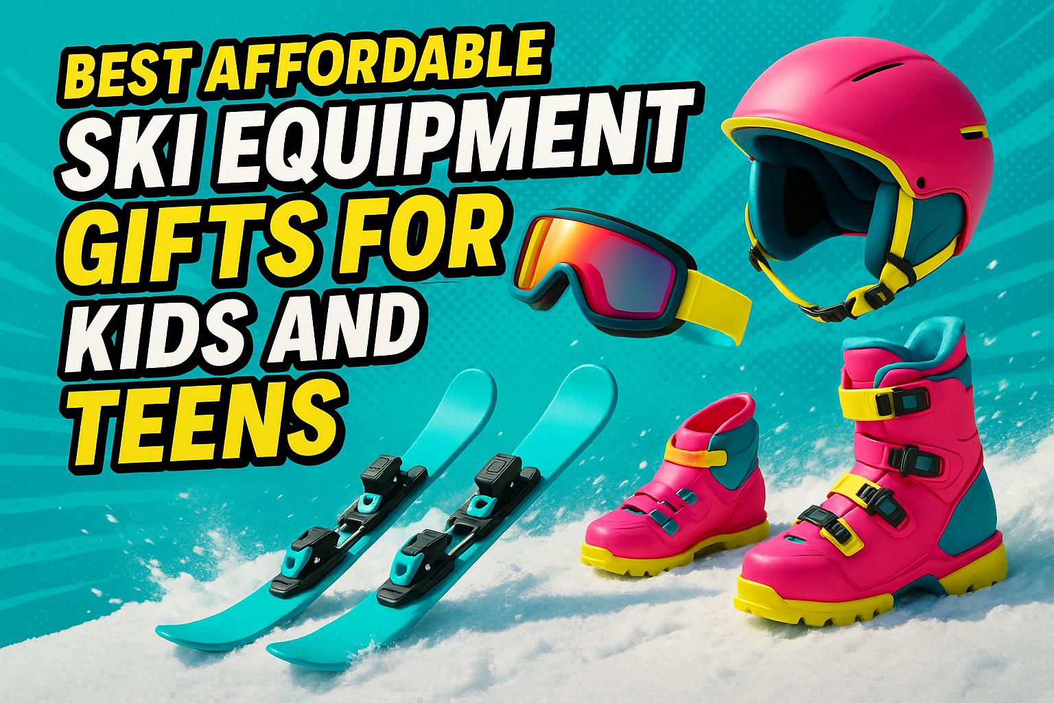 Best Affordable Ski Equipment Gifts for Kids and Teens - snowfeet*