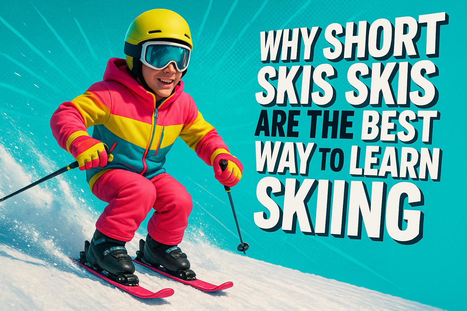Why Short Skis Are the Best Way to Learn Skiing as an Adult - snowfeet*