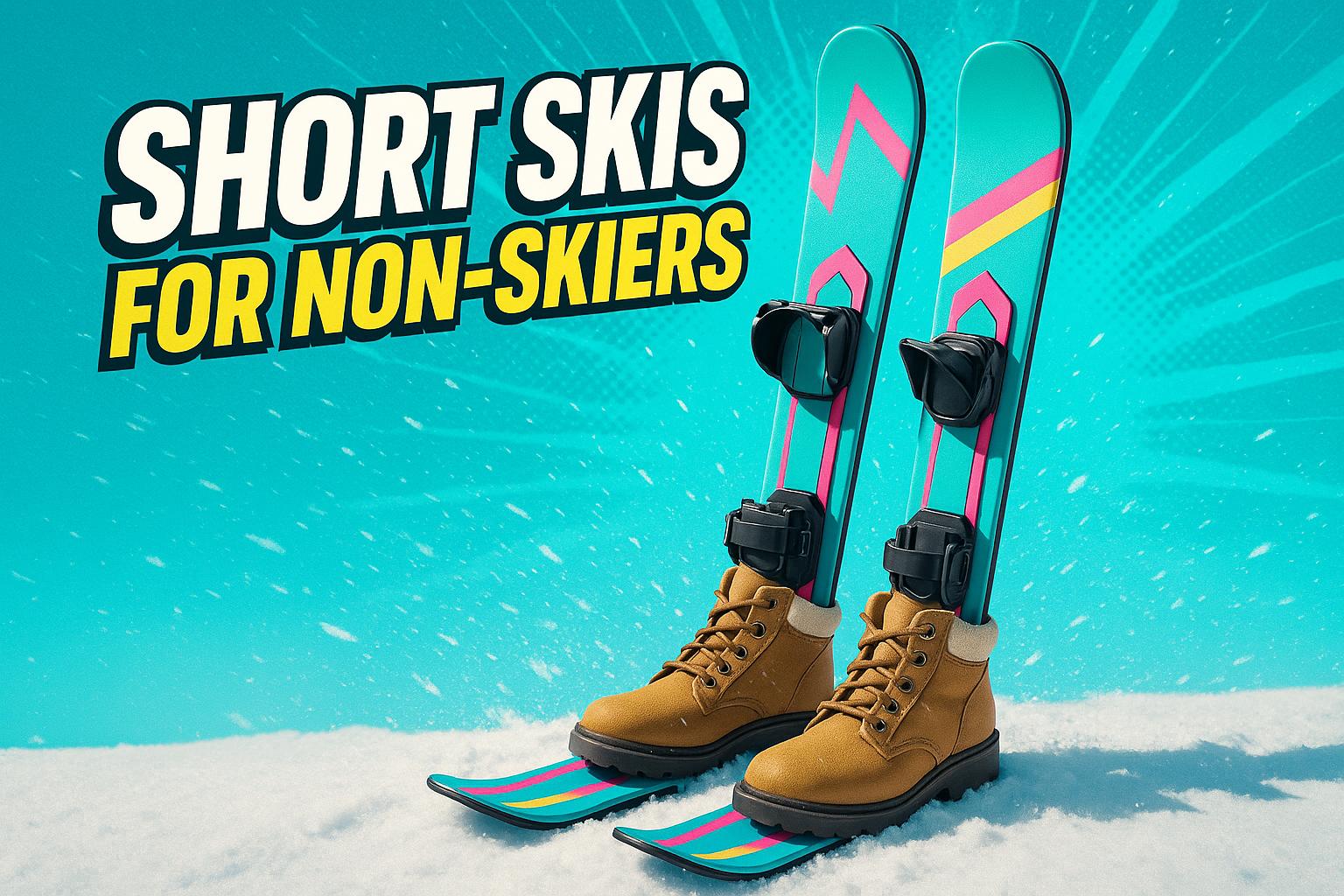 Short Skis for Non-Skiers: The Easiest Entry Into Winter Sports - snowfeet*