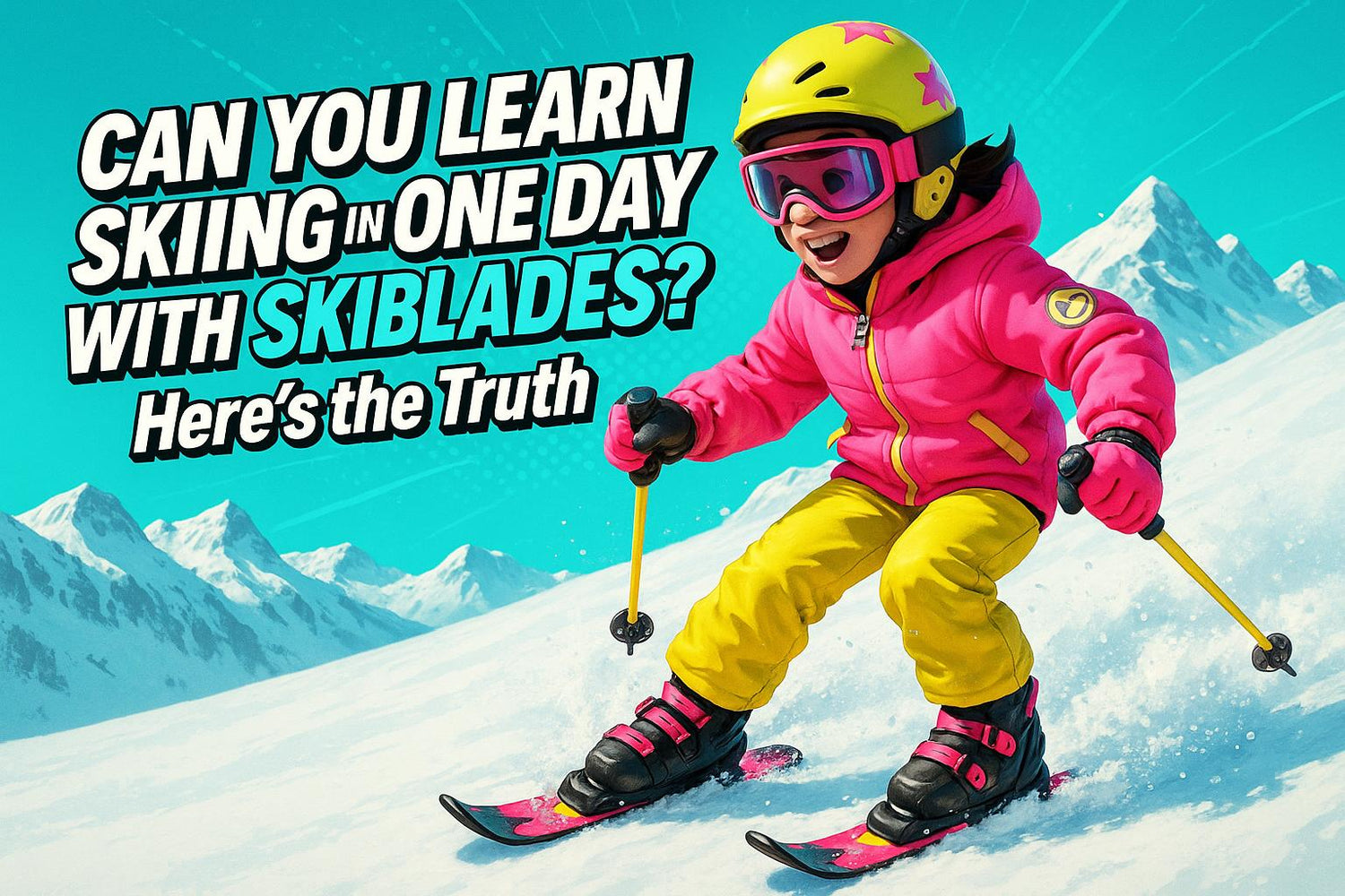 Can You Learn Skiing in One Day With Skiblades? Here’s the Truth - snowfeet*