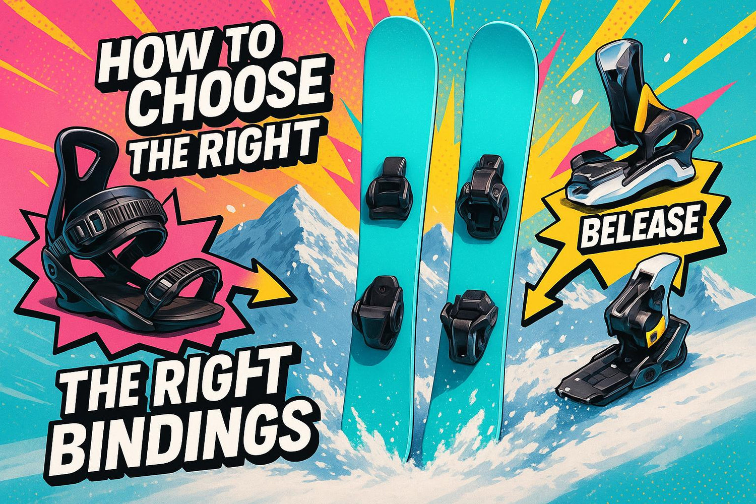 How to Choose the Right Bindings for Skiblades, Snowblades, and Skiboards