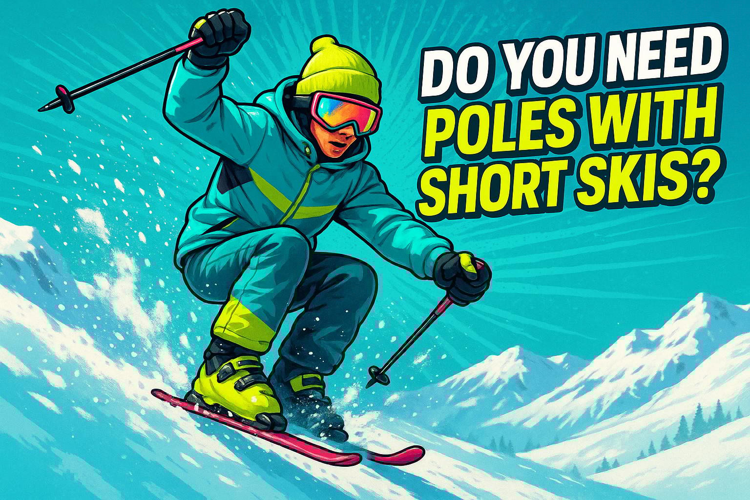 Do You Need Poles With Short Skis? Pros, Cons, and Expert Tips - snowfeet*