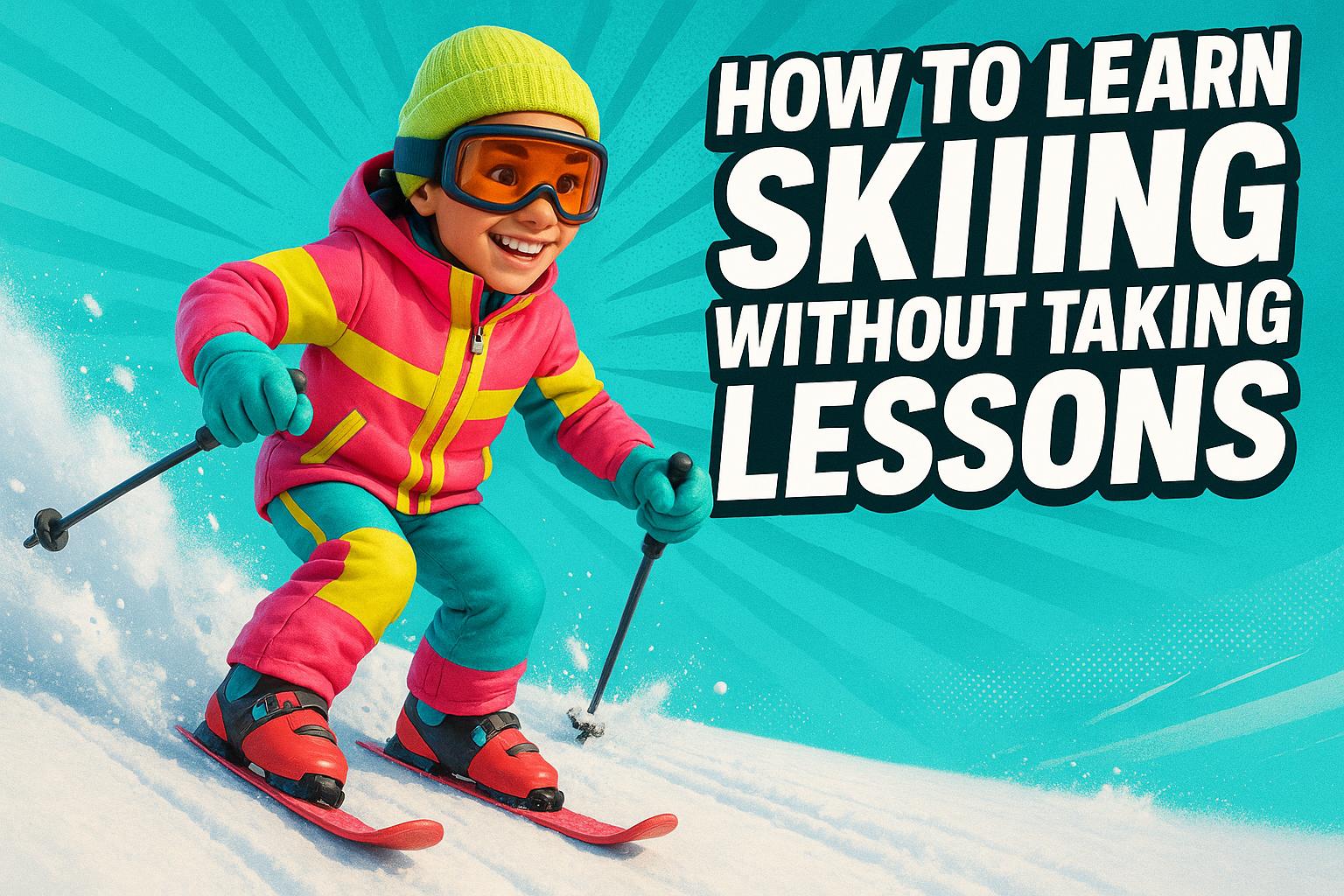 How to Learn Skiing Without Taking Lessons