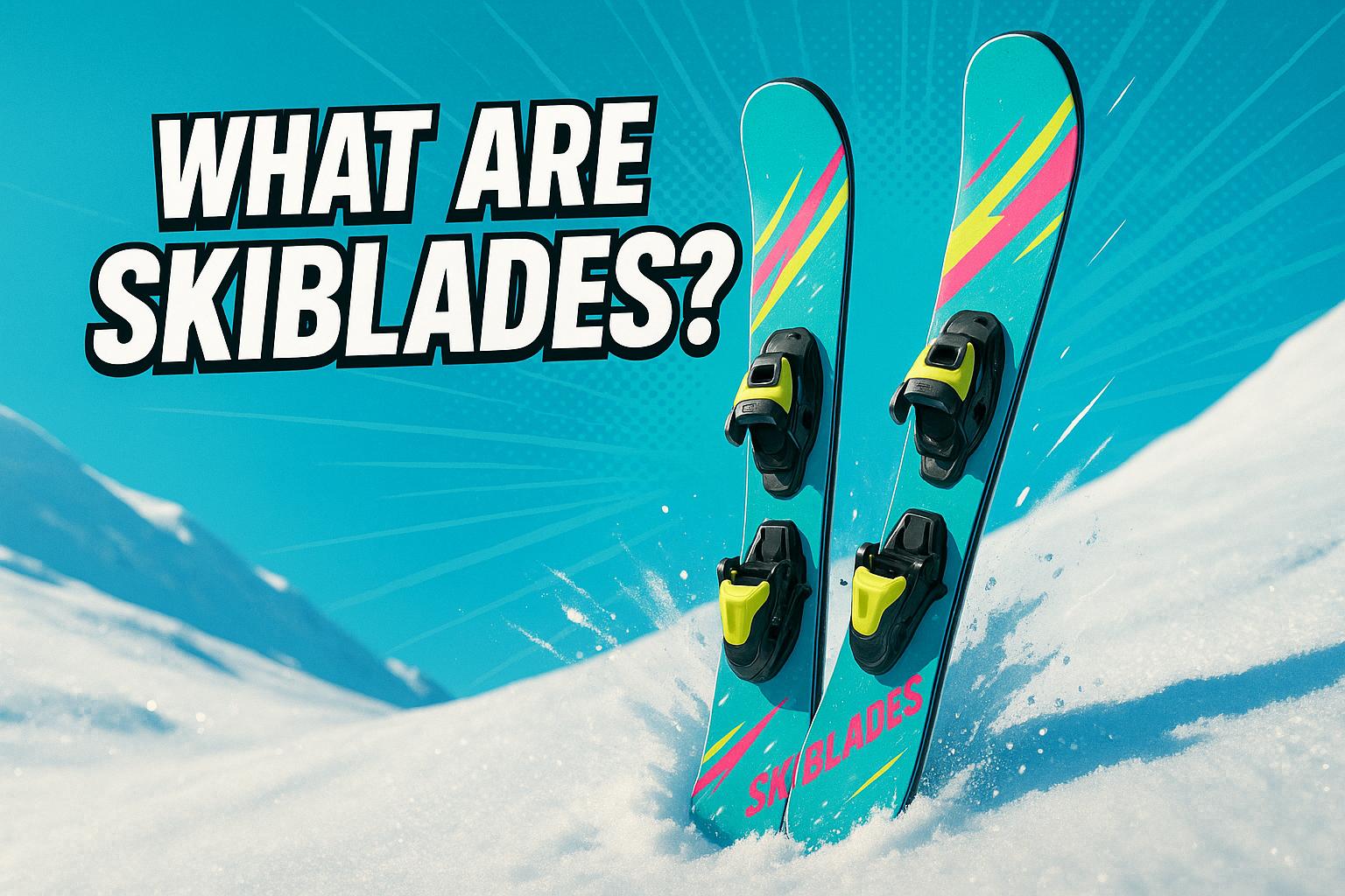 What Are Skiblades? The Complete 2026 Guide to Short Skis & Snowblades - snowfeet*