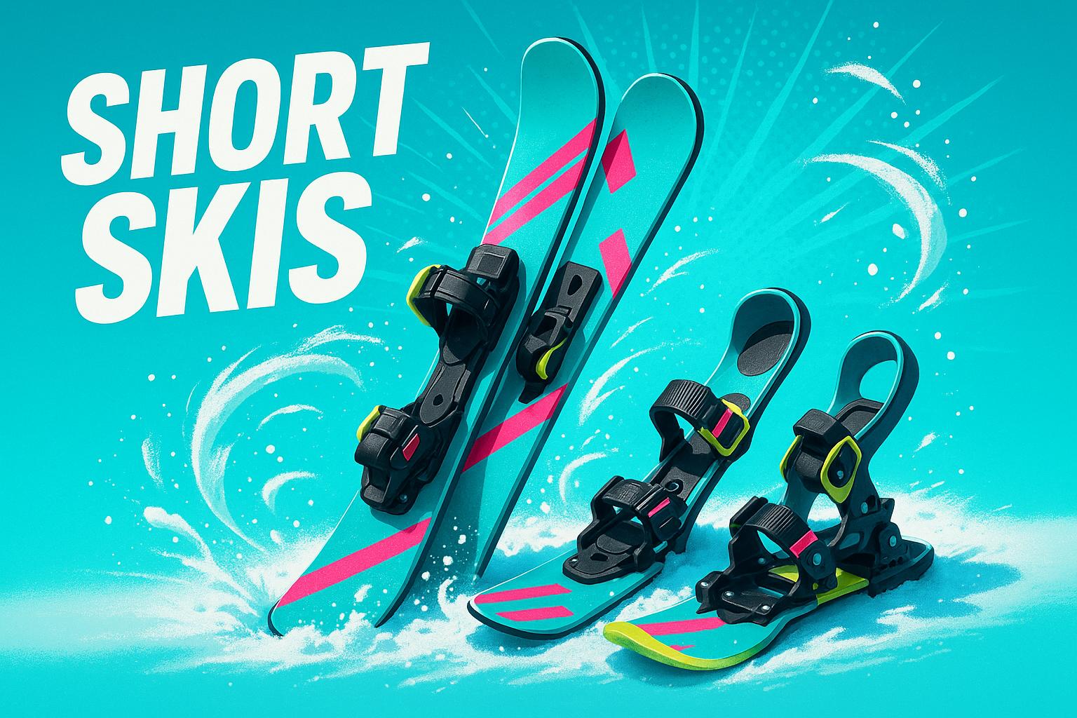 Short Skis for Travelers: Lightweight Skiblades & Skiskates Guide