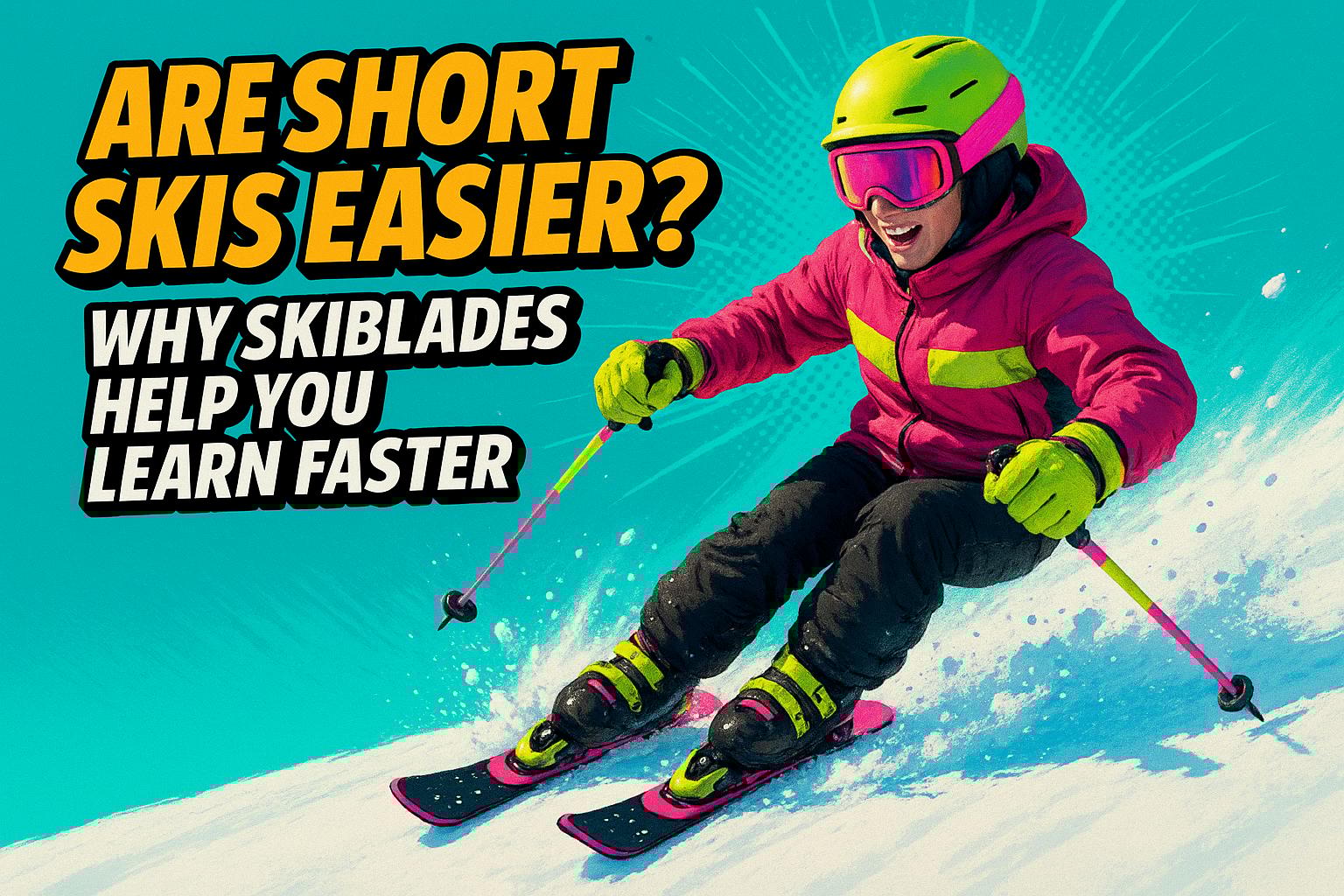Are Short Skis Easier? Why Skiblades Help You Learn Faster in 2026