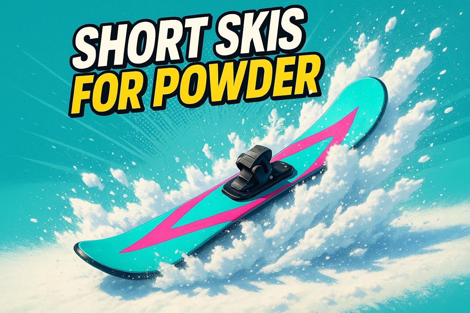 Short Skis for Powder: Best Skiblades & Skiboards for Deep Snow