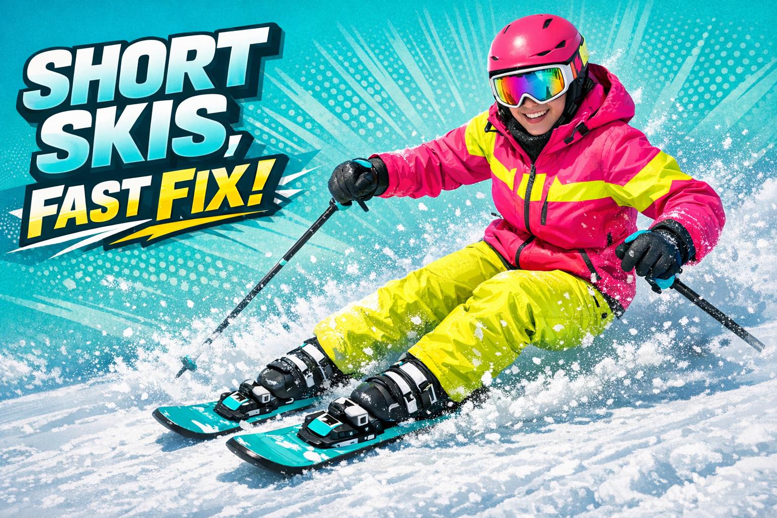 Common Beginner Ski Problems Short Skis Instantly Fix - snowfeet*
