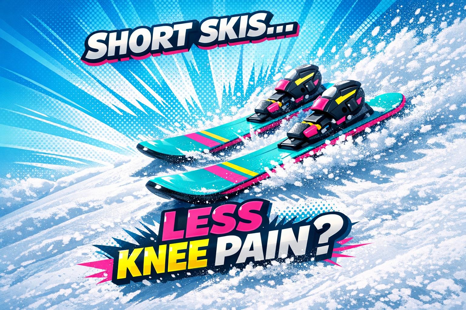 Do Short Skis Reduce Knee Pain? The 2026 Ski Comfort Study - snowfeet*