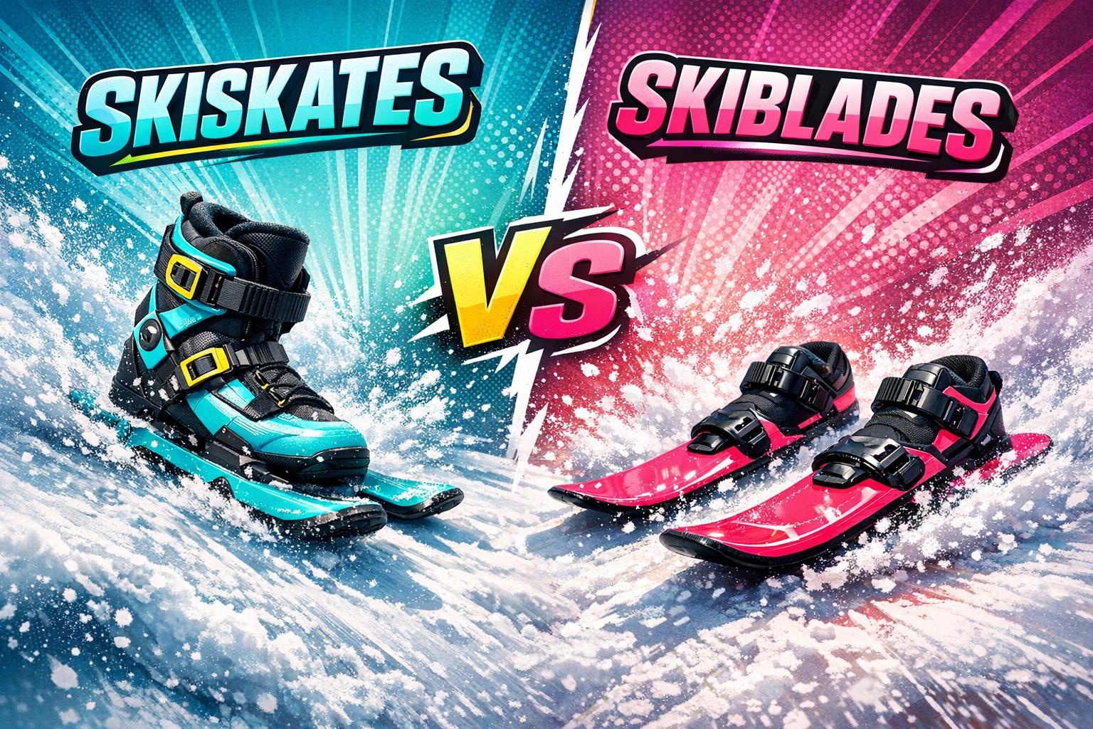 Skiskates vs. Skiblades: The Mini Ski Comparison Guide