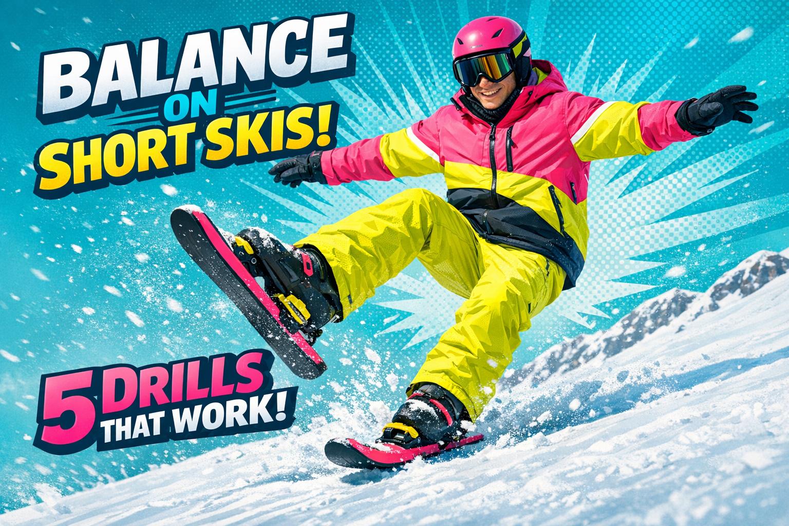 How to Stay Balanced on Short Skis: 5 Drills That Actually Work