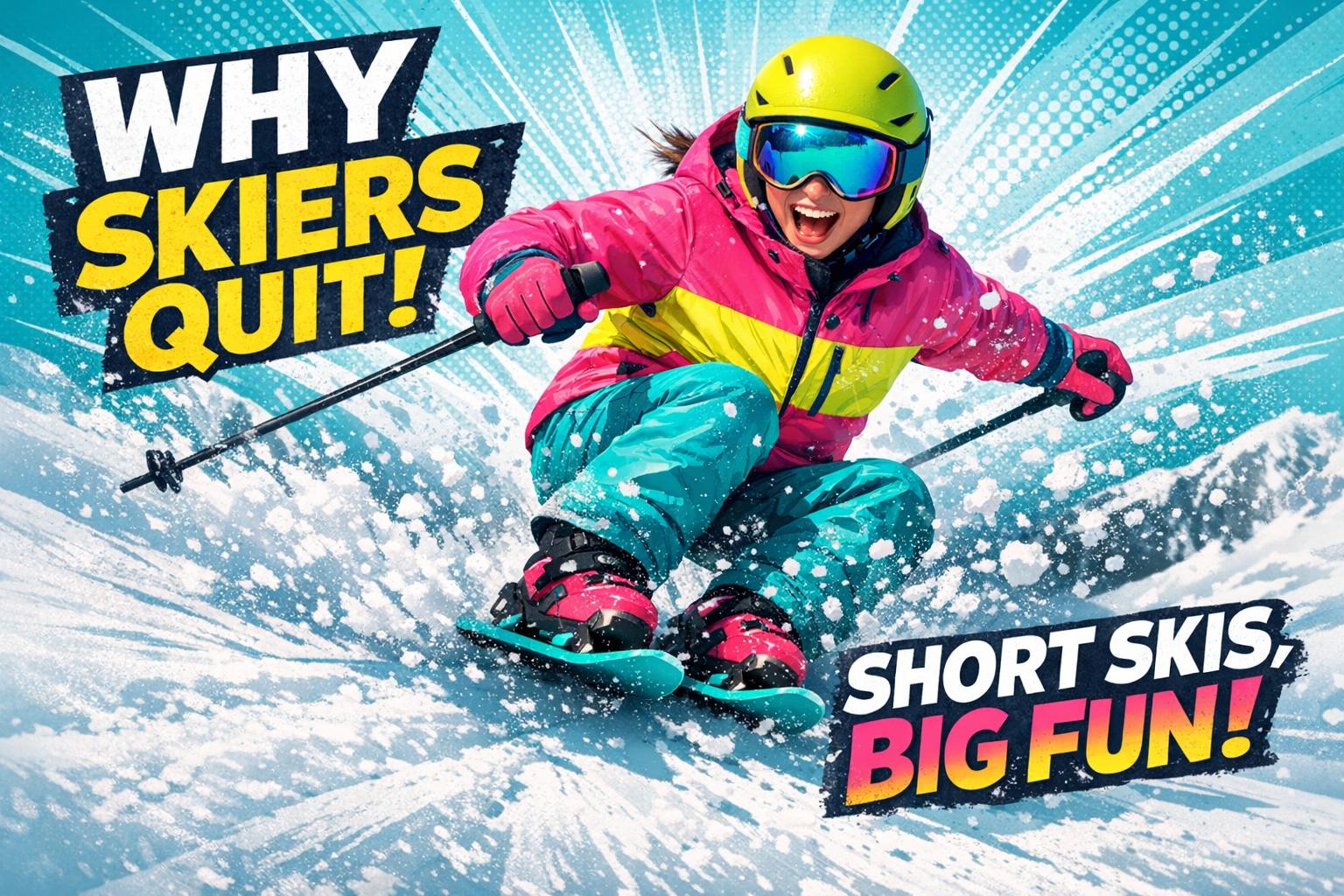 The Real Reason So Many Skiers Quit - And How Short Skis Fix It