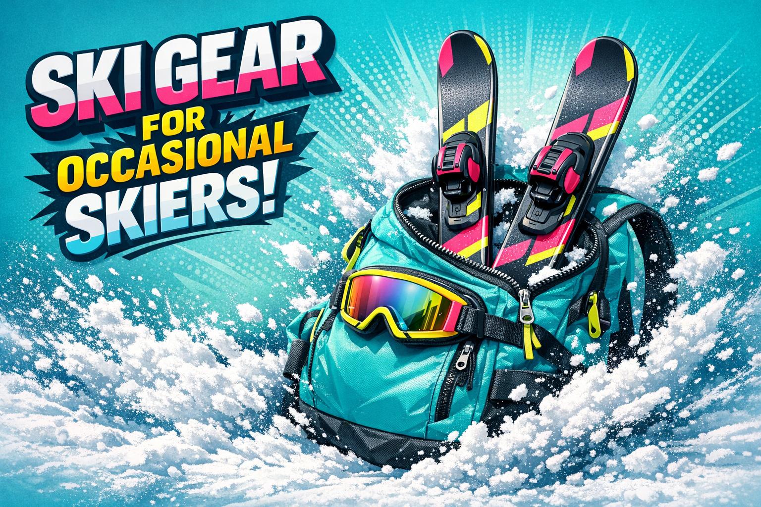 Ski Gear for People Who Ski Once or Twice a Year - snowfeet*