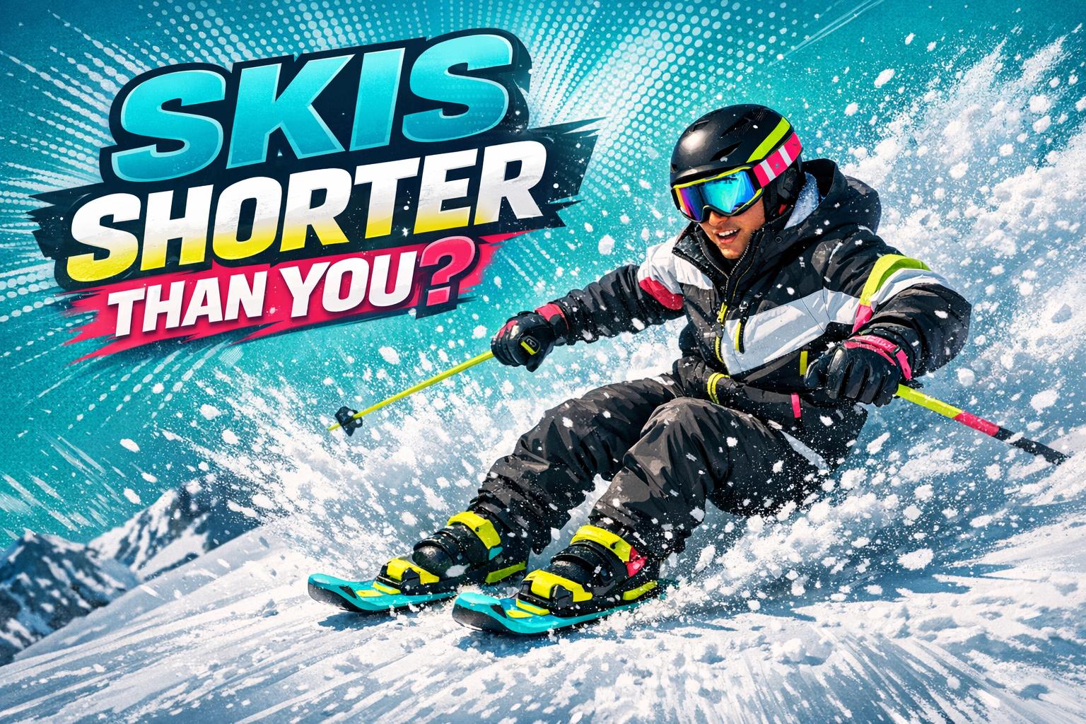 What Happens When Skis Are Shorter Than Your Height - snowfeet*