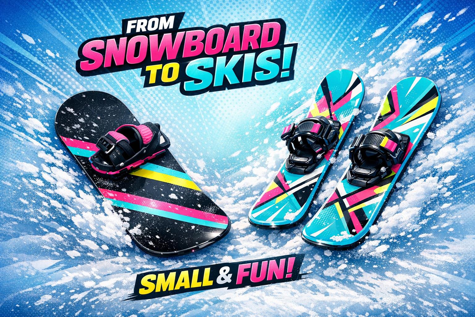 The Best Skis for People Coming From Snowboarding - snowfeet*