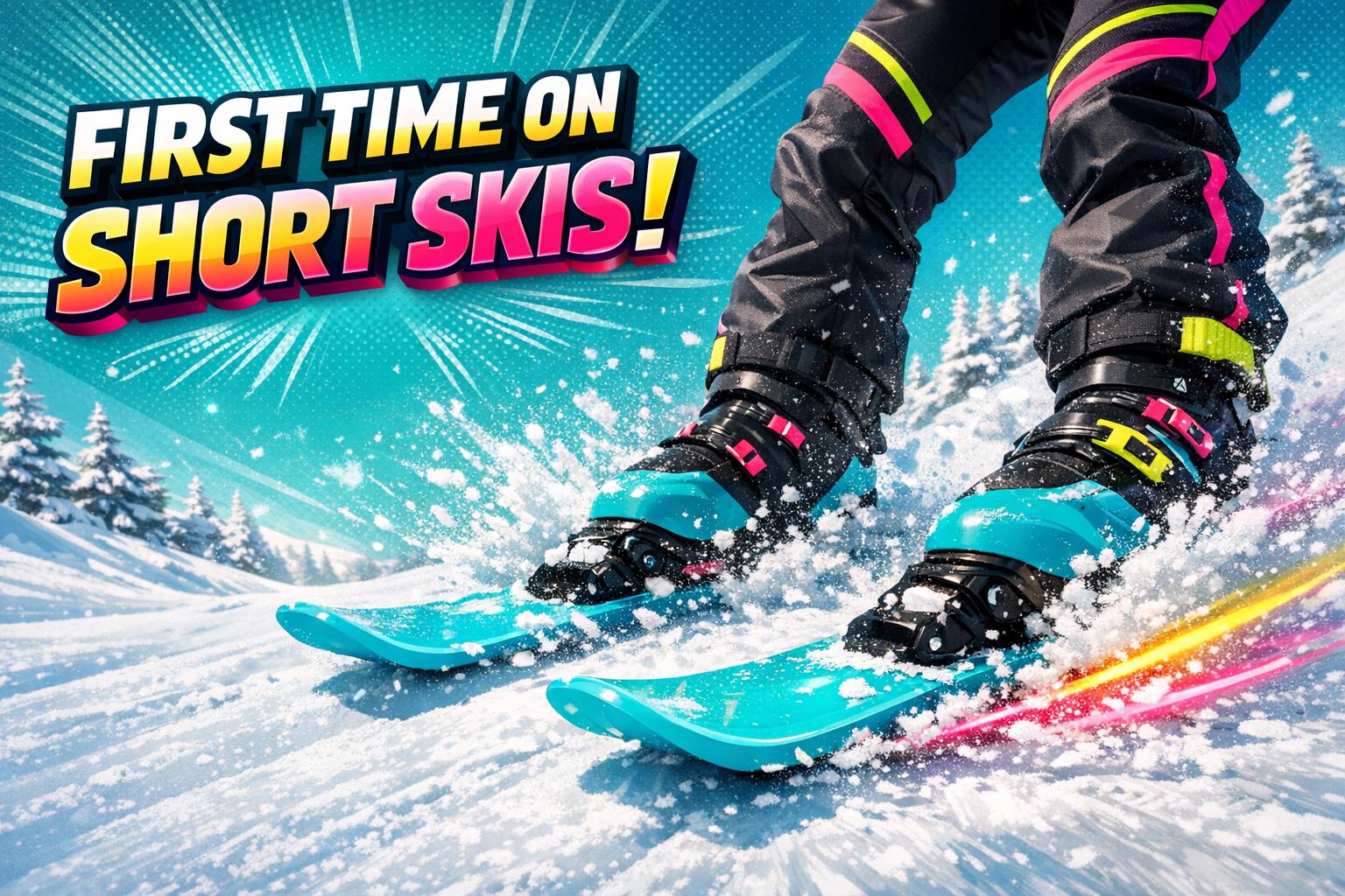 What Short Skis Feel Like on Your First Run - snowfeet*
