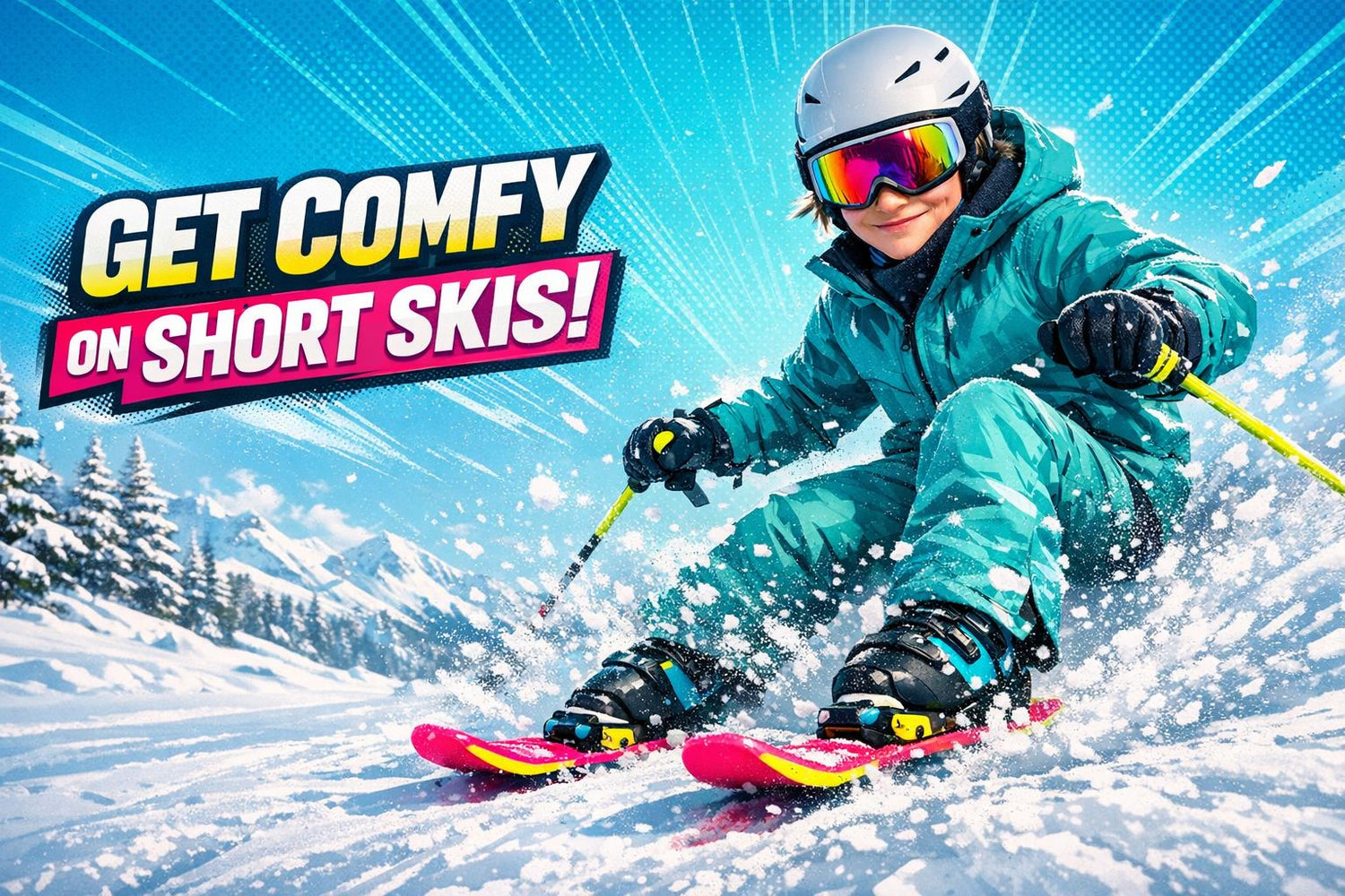 How to Get Comfortable on Short Skis in One Afternoon - snowfeet*