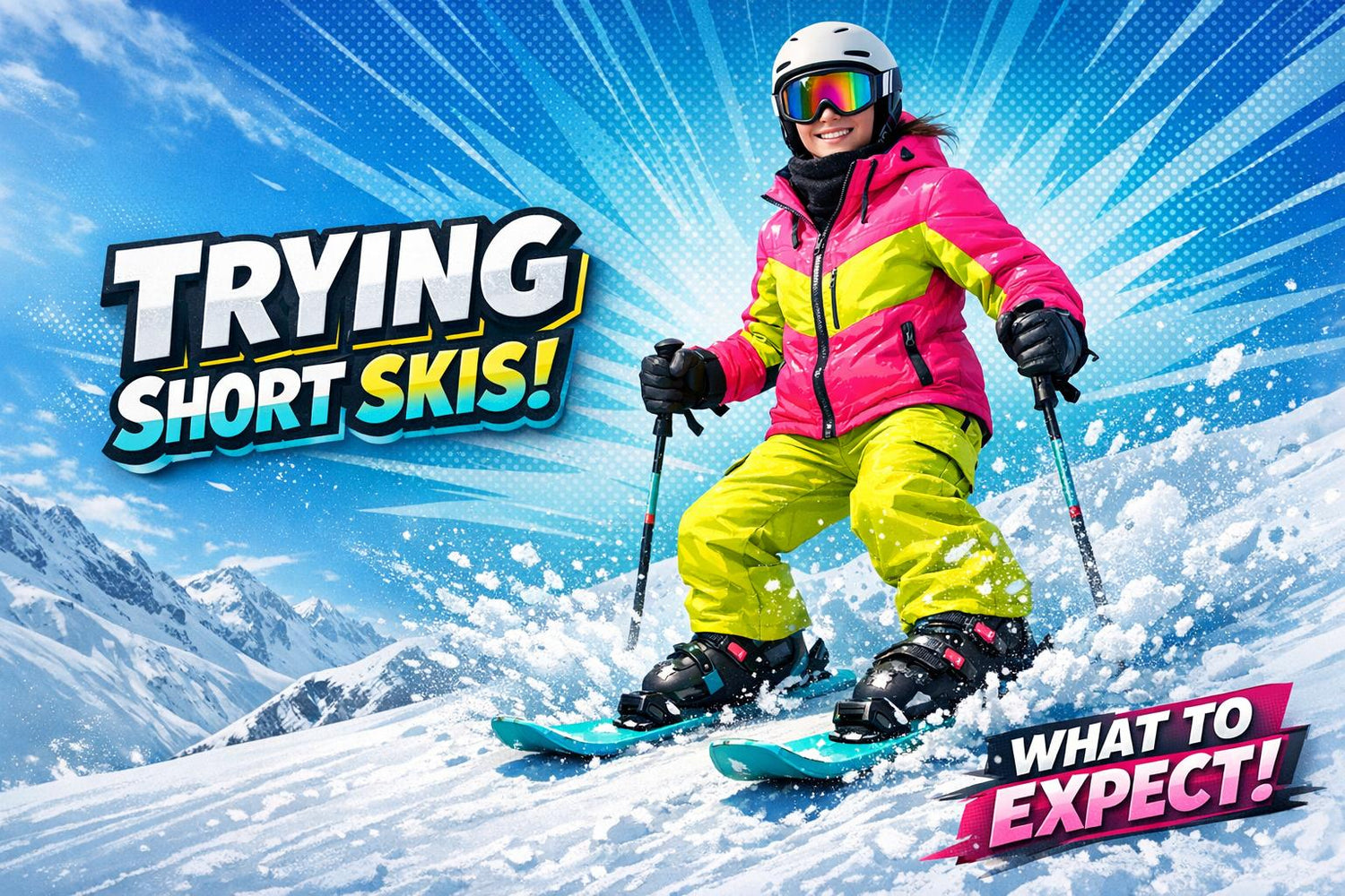What to Expect the First Time You Try Short Skis - snowfeet*