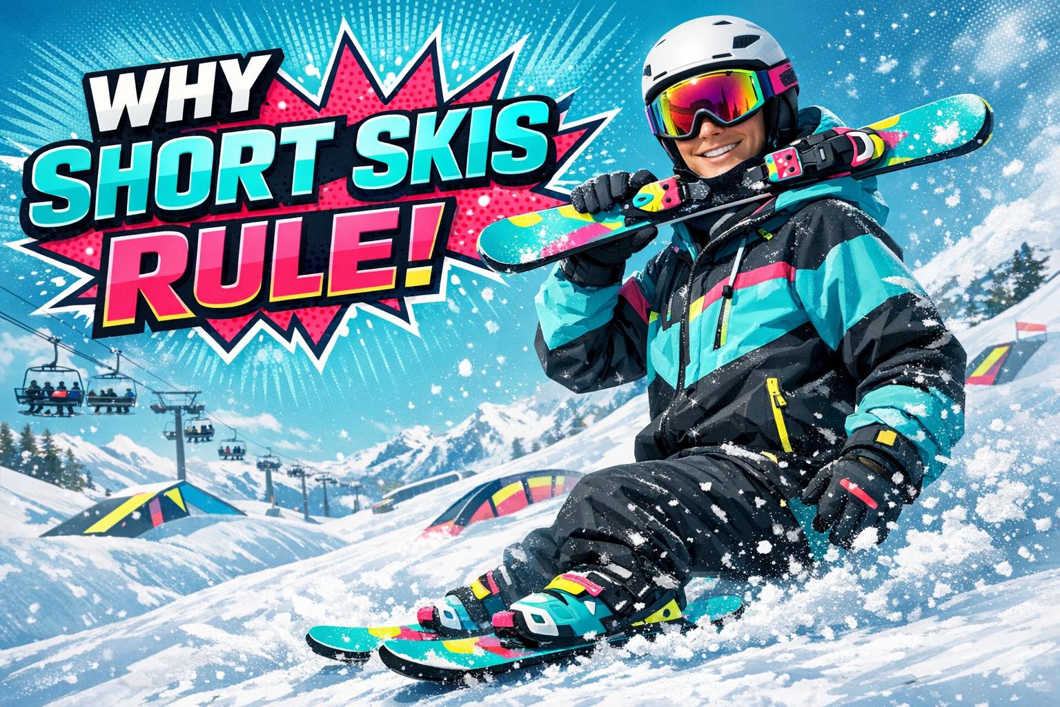 Why Short Skis Fit Modern Ski Resorts Better - snowfeet*
