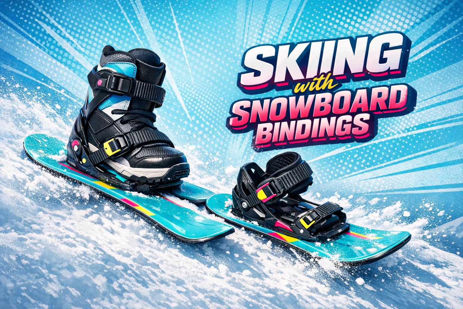 Are Skis With Snowboard Bindings Easier Than Regular Skis?