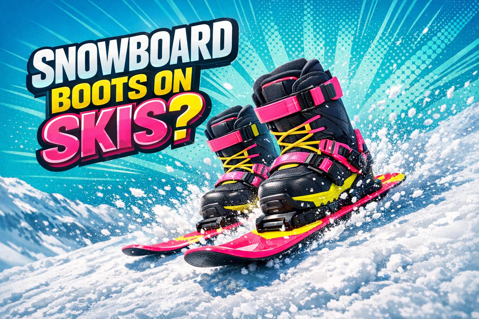 Can You Use Snowboard Boots on Skis in 2026