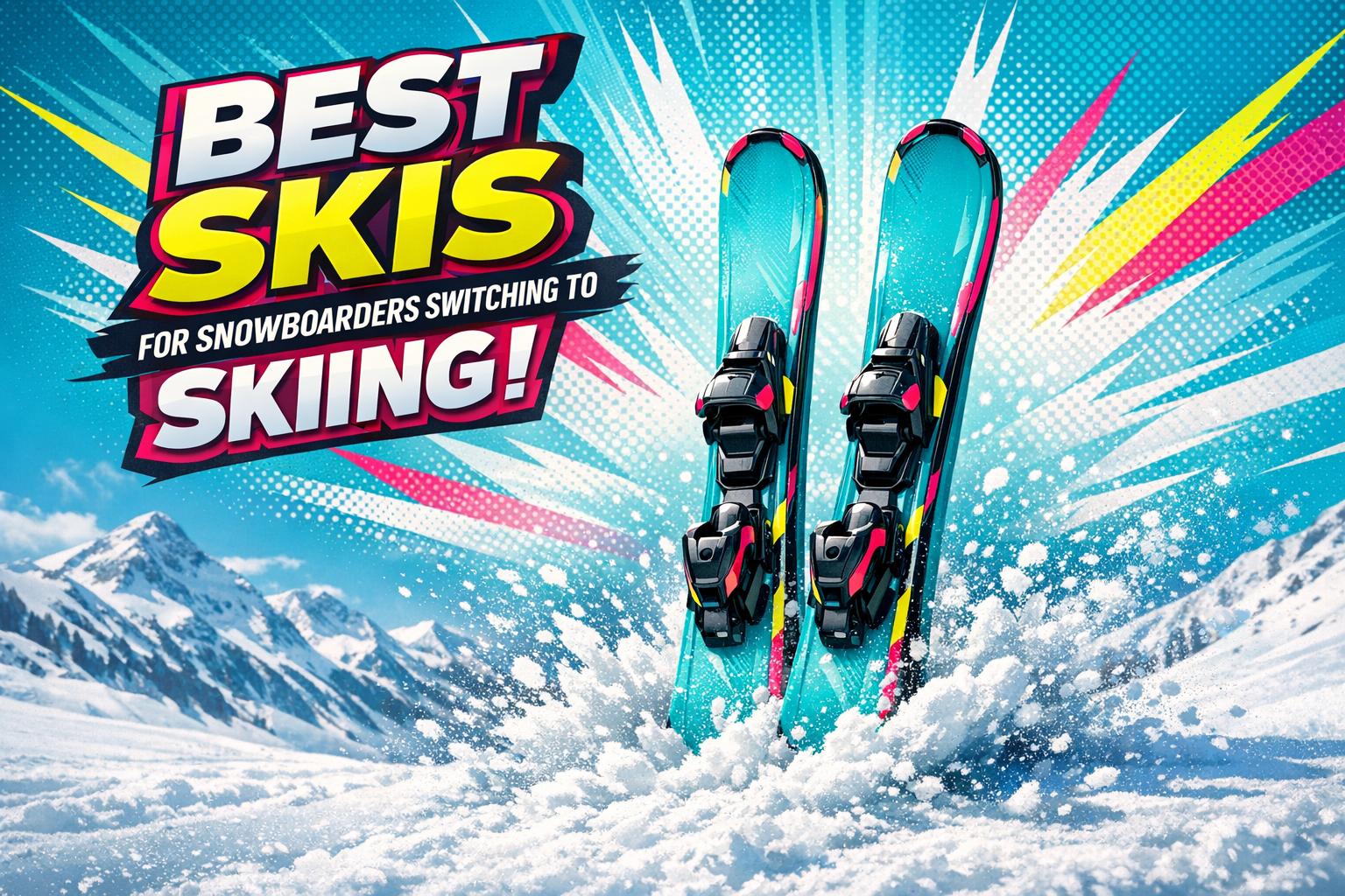 Best Skis for Snowboarders Switching to Skiing in 2026 - snowfeet*