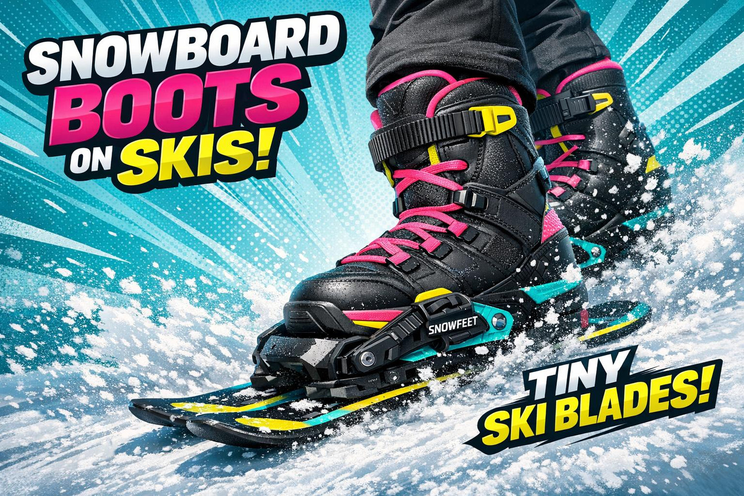 Snowboard Boots on Skis How It Really Works in 2026 - snowfeet*