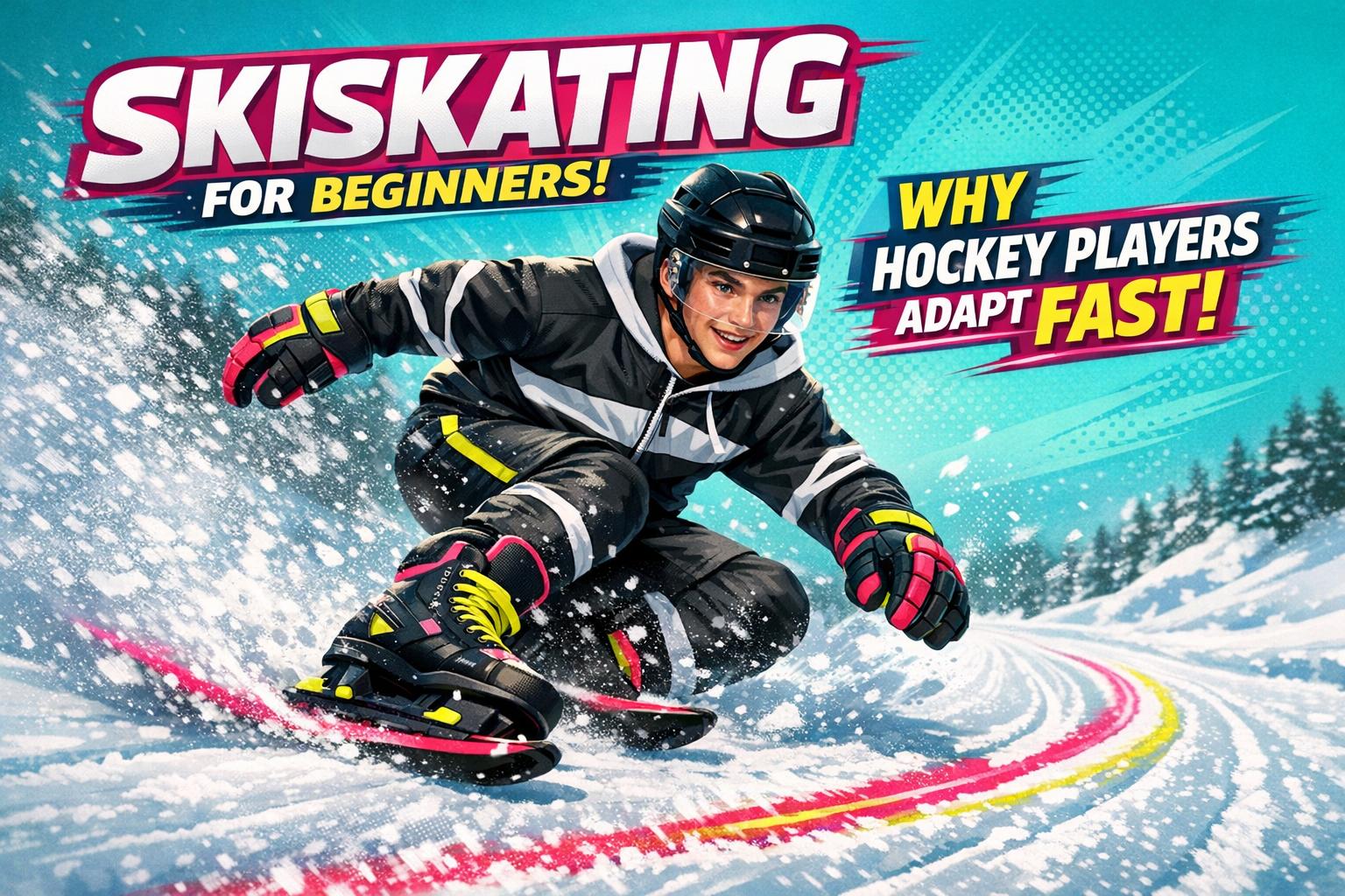 Skiskating for Beginners: Why Hockey Players Are Adopting It Faster - snowfeet*