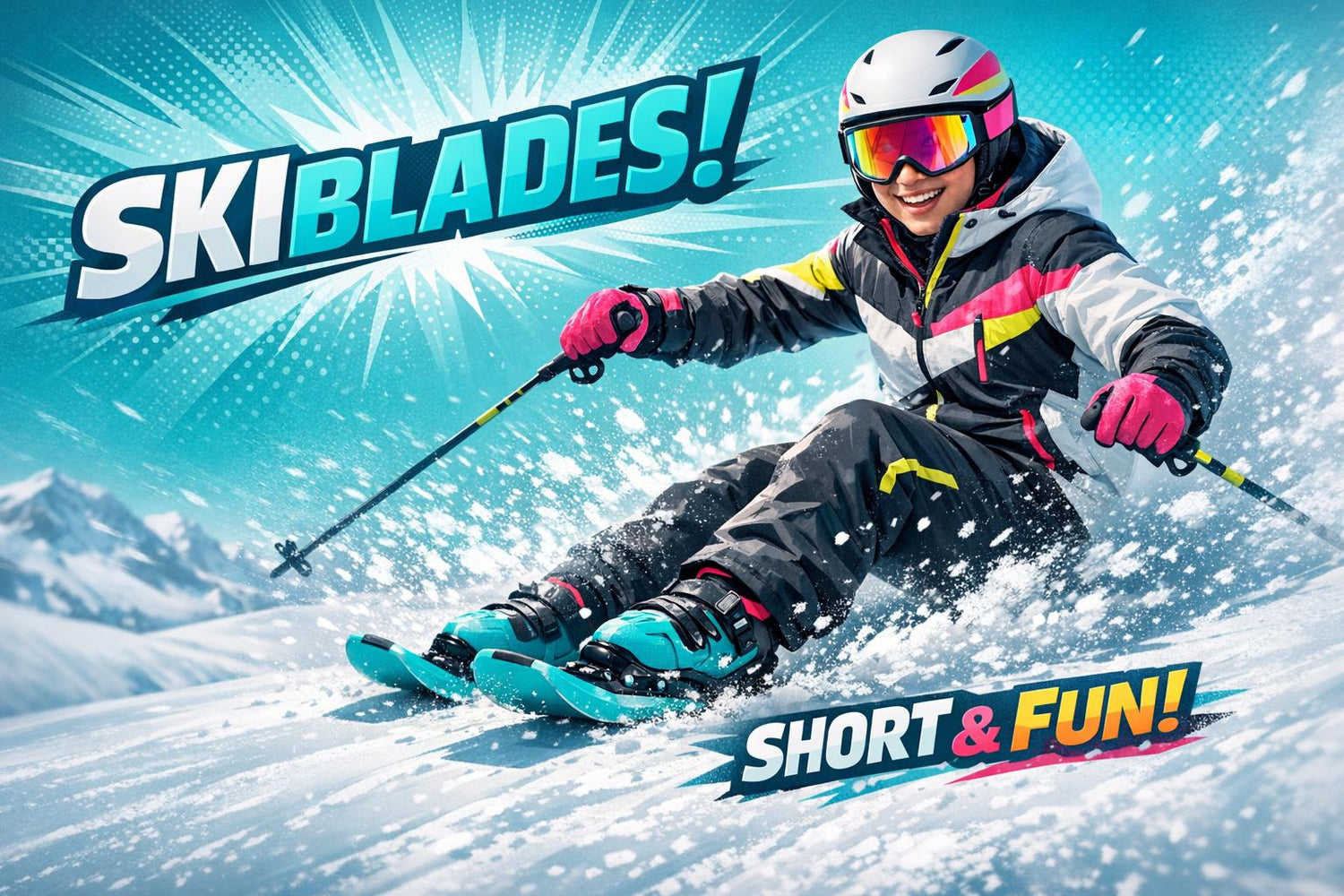 Skiblades: The Future of Skiing for Beginners and Skiers Who Want to Have Fun - snowfeet*