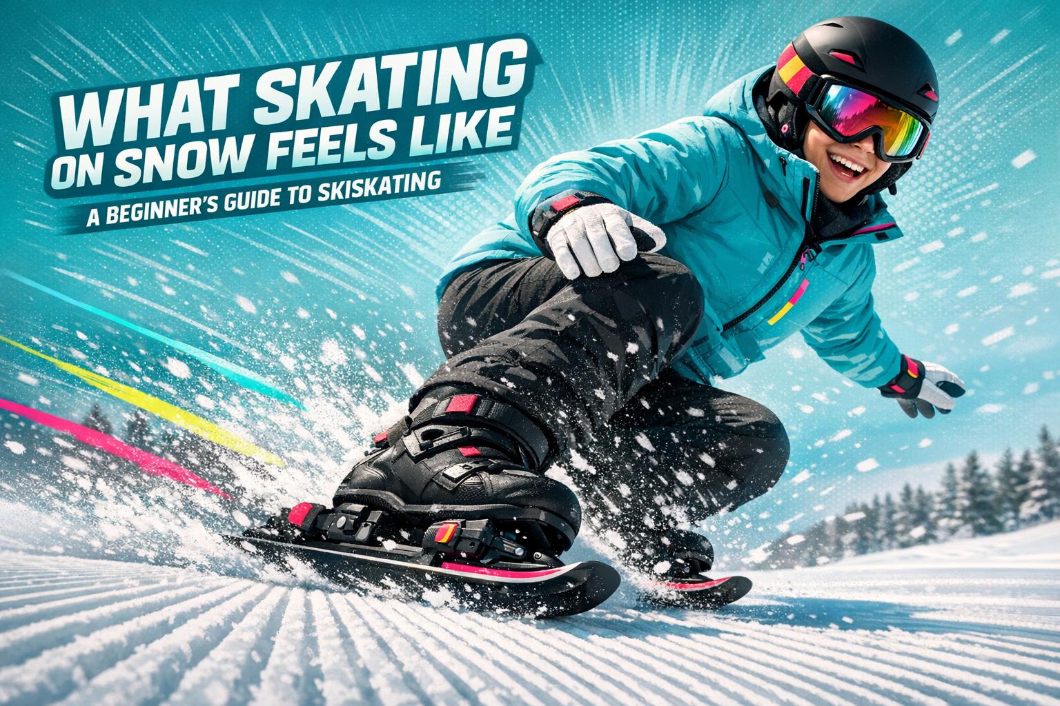 What Skating on Snow Feels Like: A Beginner’s Guide to Skiskating - snowfeet*