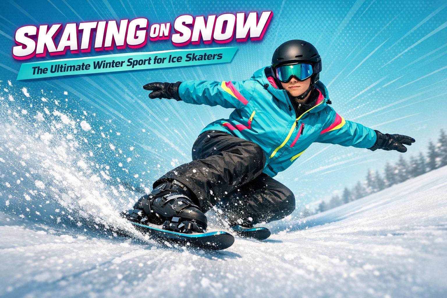 Skating on Snow: The Ultimate Winter Sport for Ice Skaters - snowfeet*