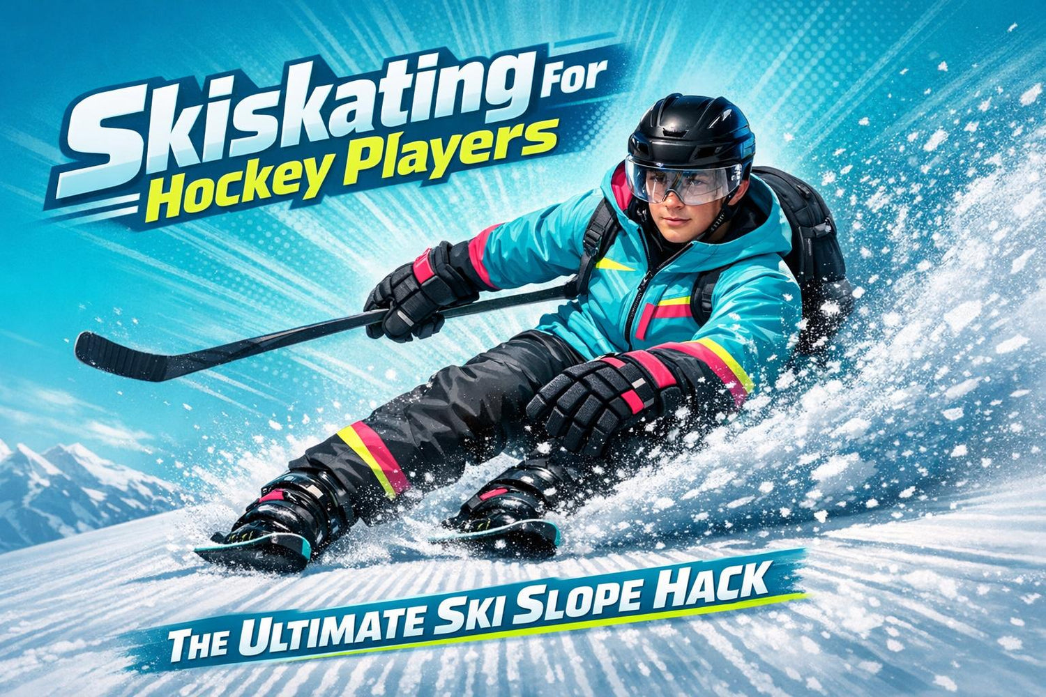 Skiskating for Hockey Players: The Ultimate Ski Slope Hack - snowfeet*
