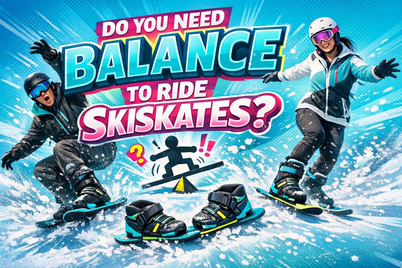 Do You Need Balance Skills to Ride Skiskates? - snowfeet*