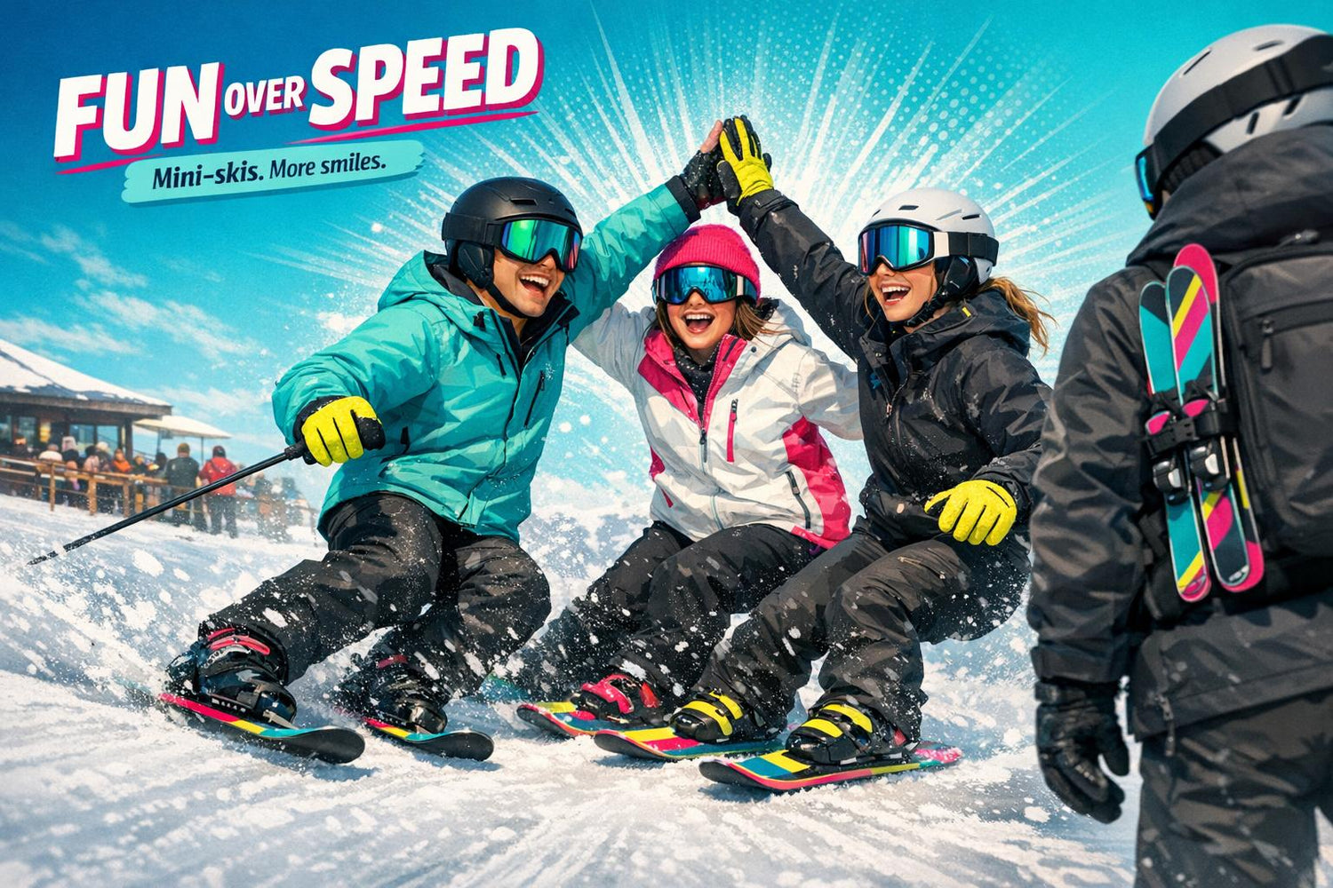 Why Skiing Is Becoming More About Fun Than Speed - snowfeet*