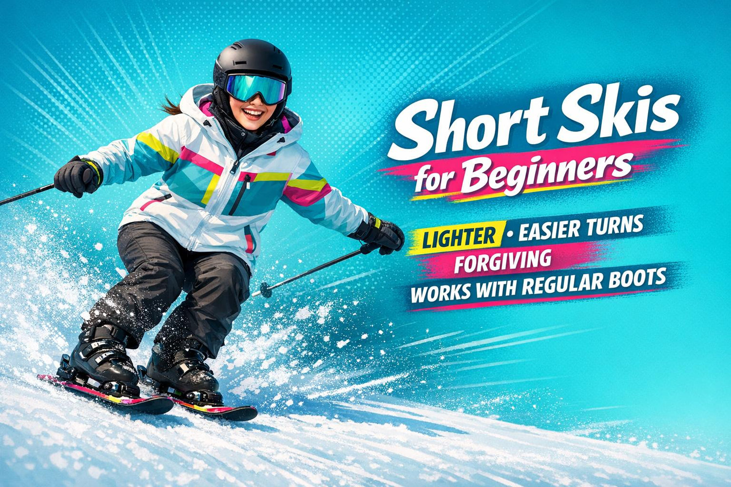 Short Skis for Beginners: What Makes Them Easier to Learn - snowfeet*