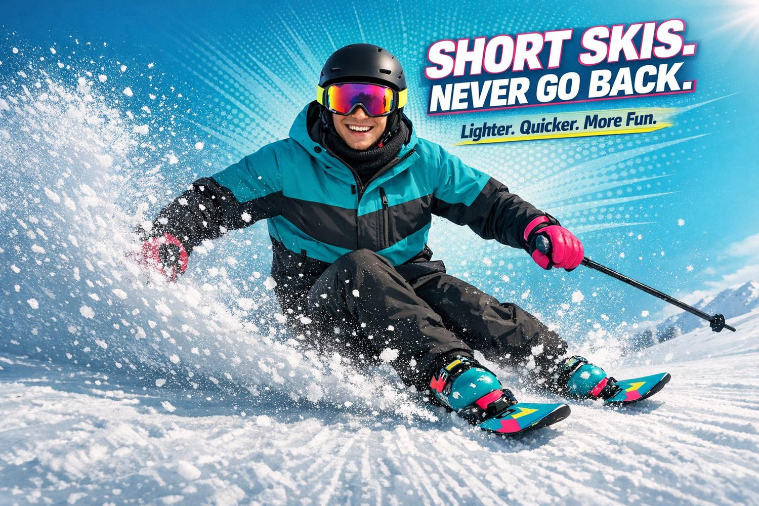 Why Some Skiers Never Go Back After Trying Short Skis - snowfeet*