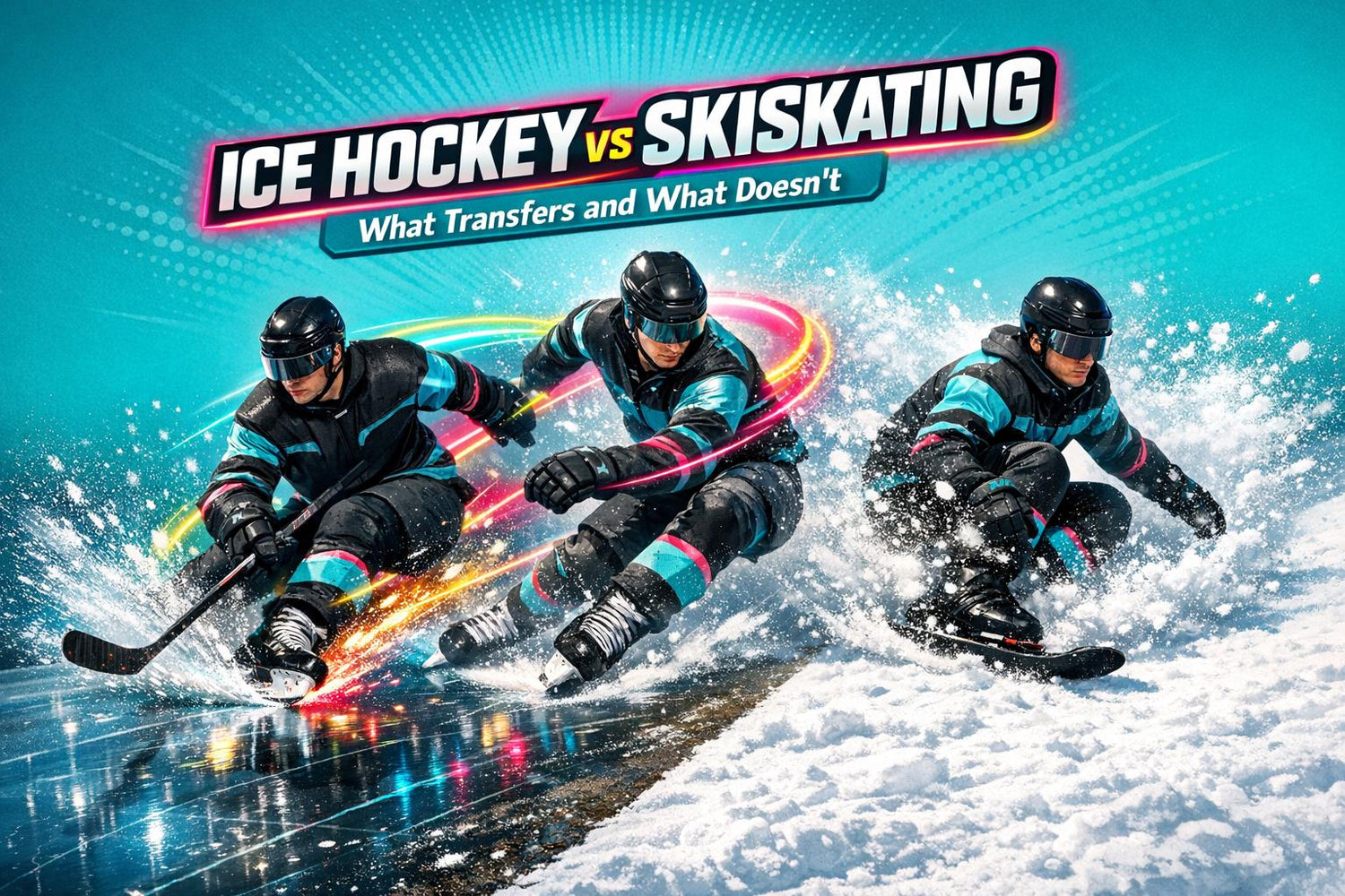 Ice Hockey vs Skiskating What Transfers and What Doesn’t - snowfeet*