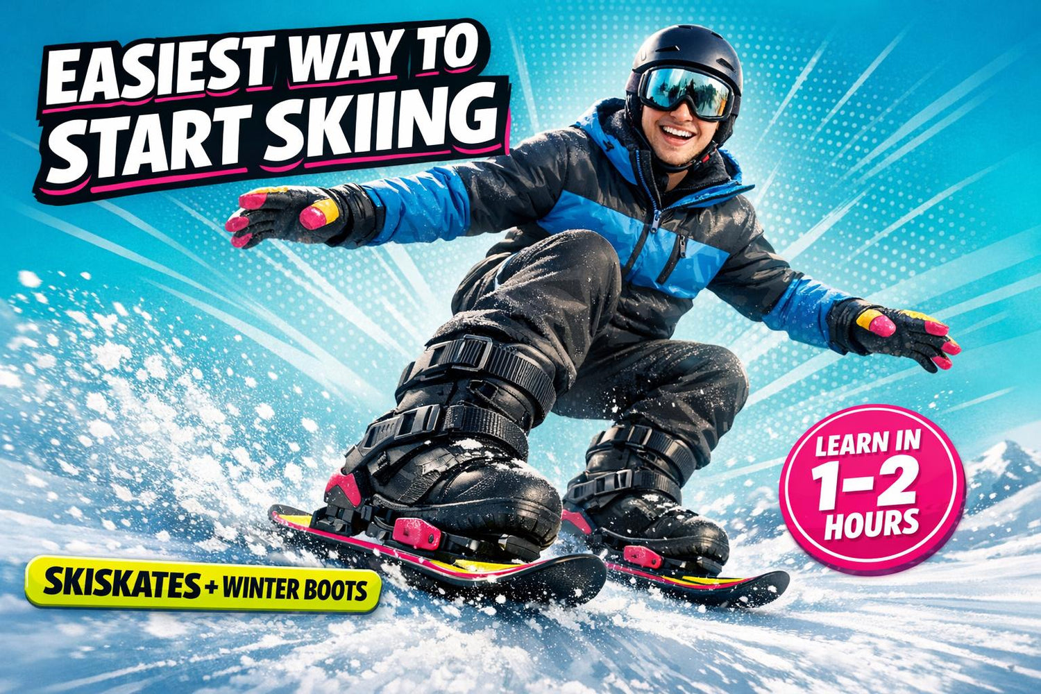 Easiest Way to Start Skiing for Complete Beginners - snowfeet*