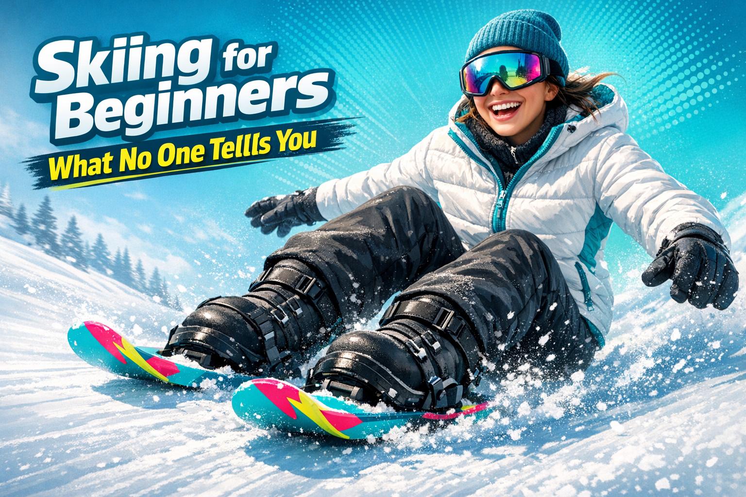 Skiing for Beginners What No One Tells You - snowfeet*