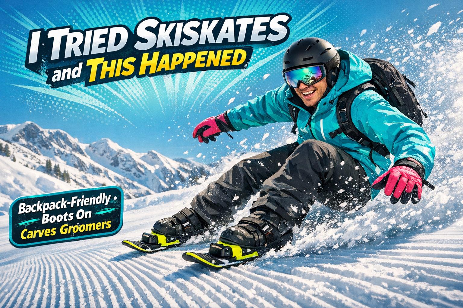 I Tried Skiskates and This Happened - snowfeet*