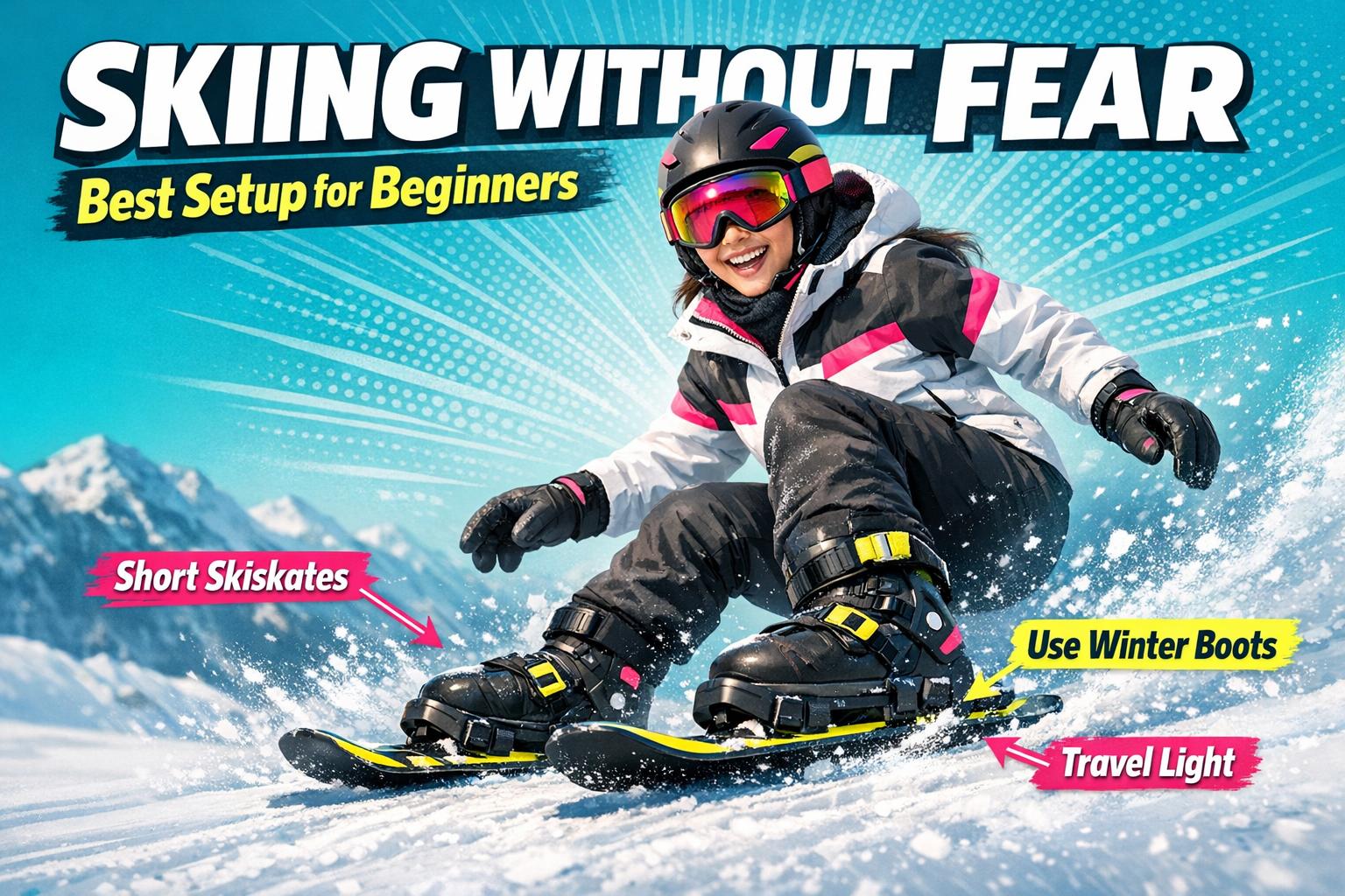 Skiing Without Fear Best Setup for Beginners - snowfeet*