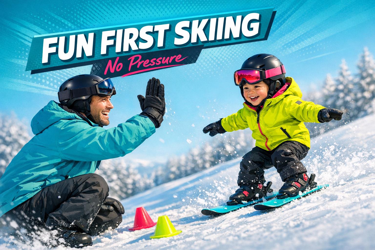 How to Get Kids Into Skiing Without Pressure - snowfeet*