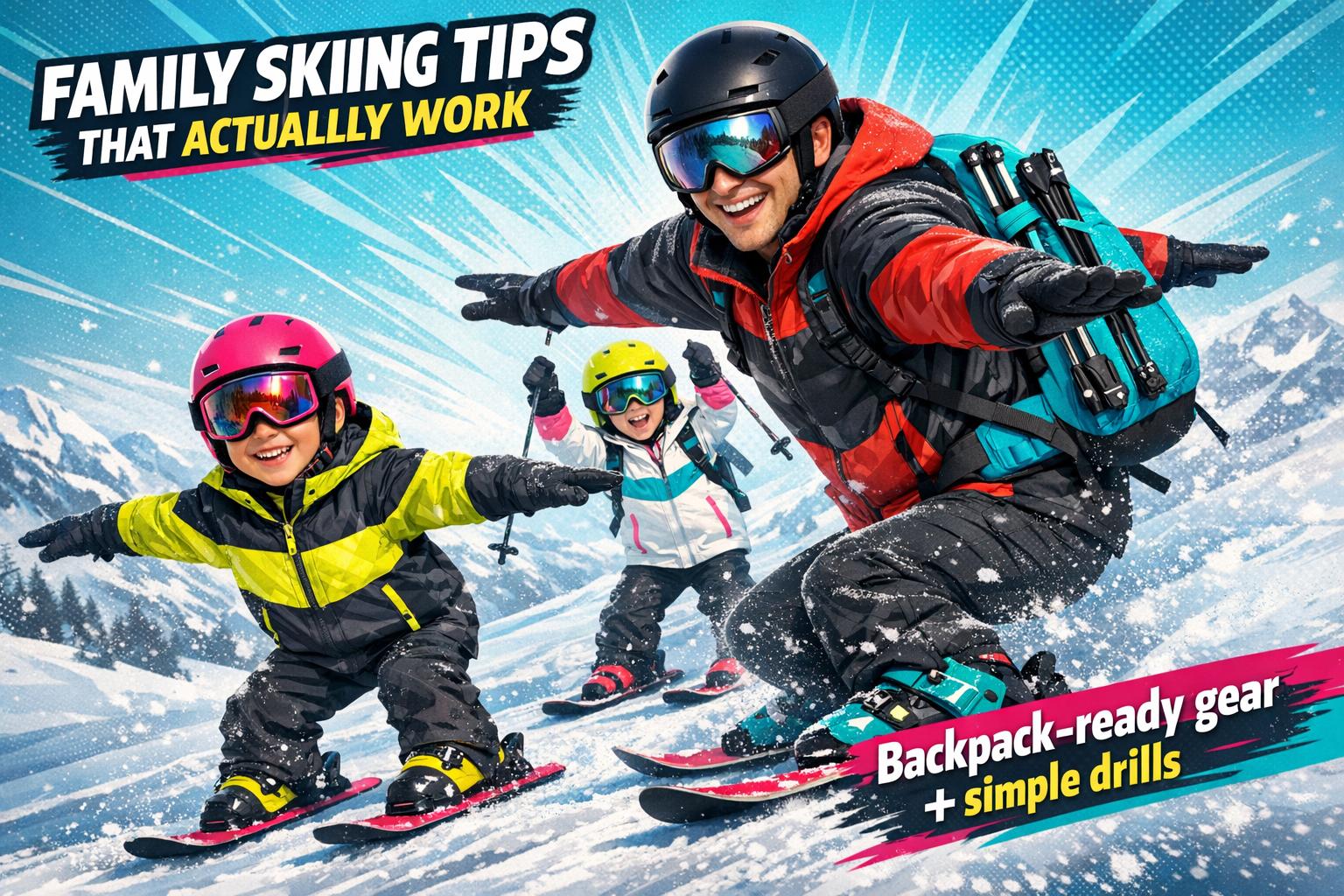 Family Skiing Tips That Actually Work - snowfeet*