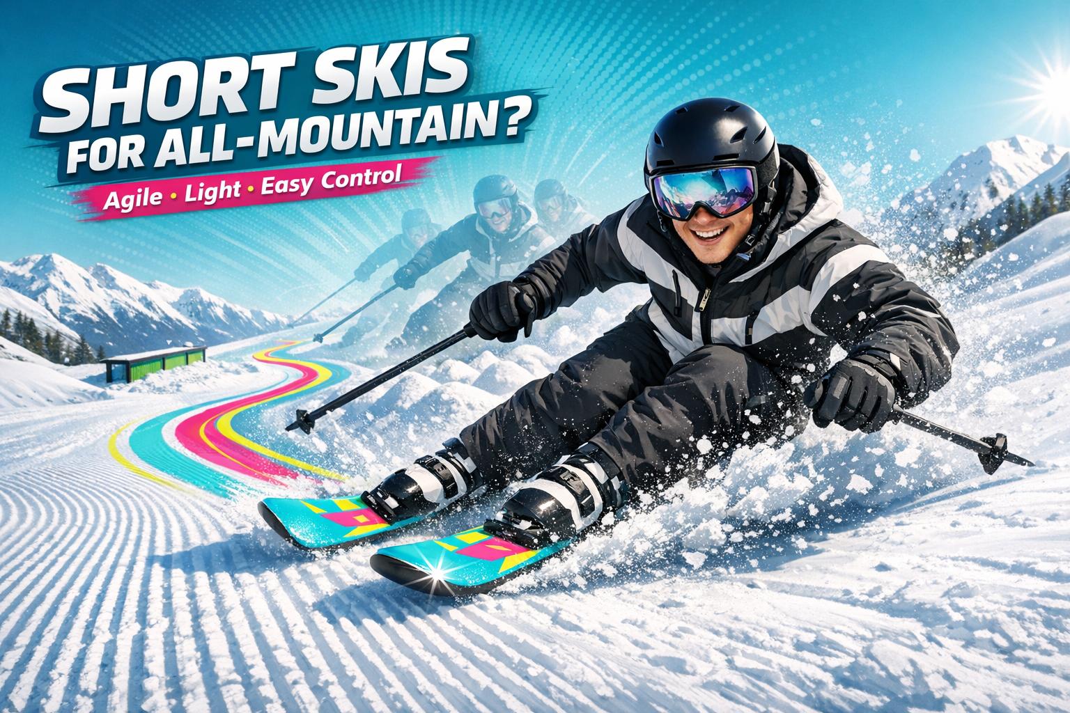 Are Short Skis Good for All Mountain Riding - snowfeet*