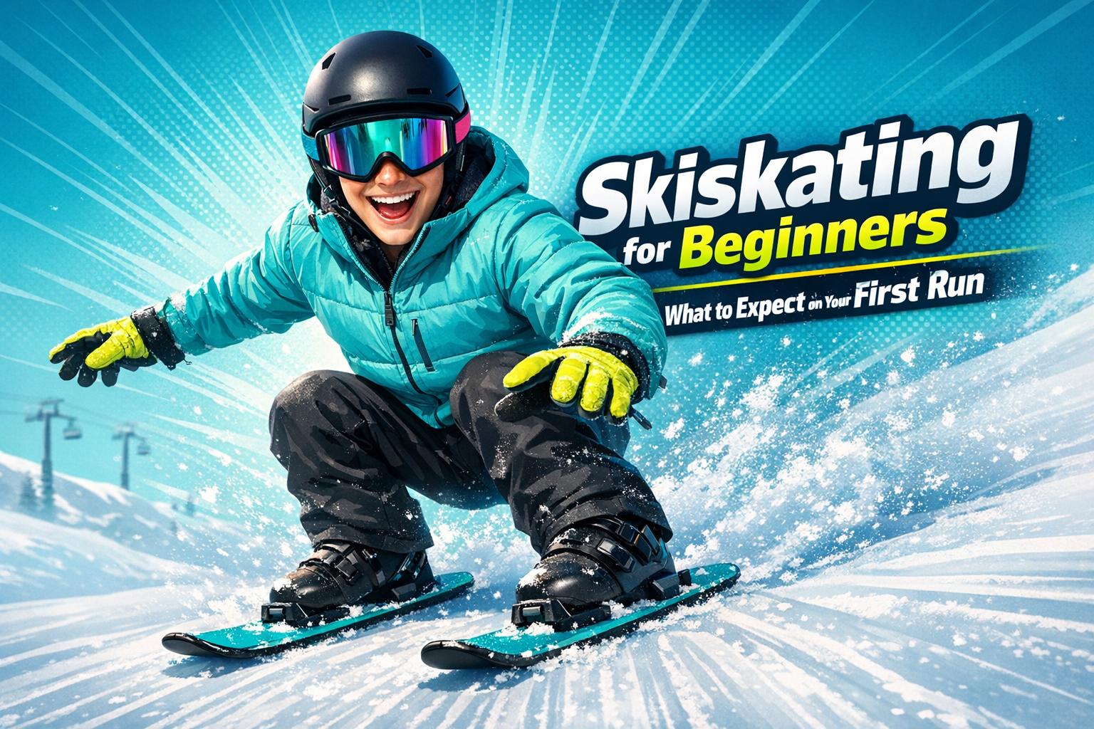 Skiskating for Beginners: What to Expect on Your First Run