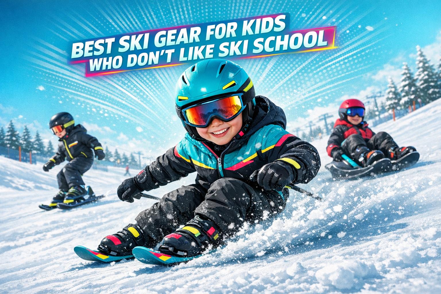 Best Ski Gear for Kids Who Don’t Like Ski School - snowfeet*