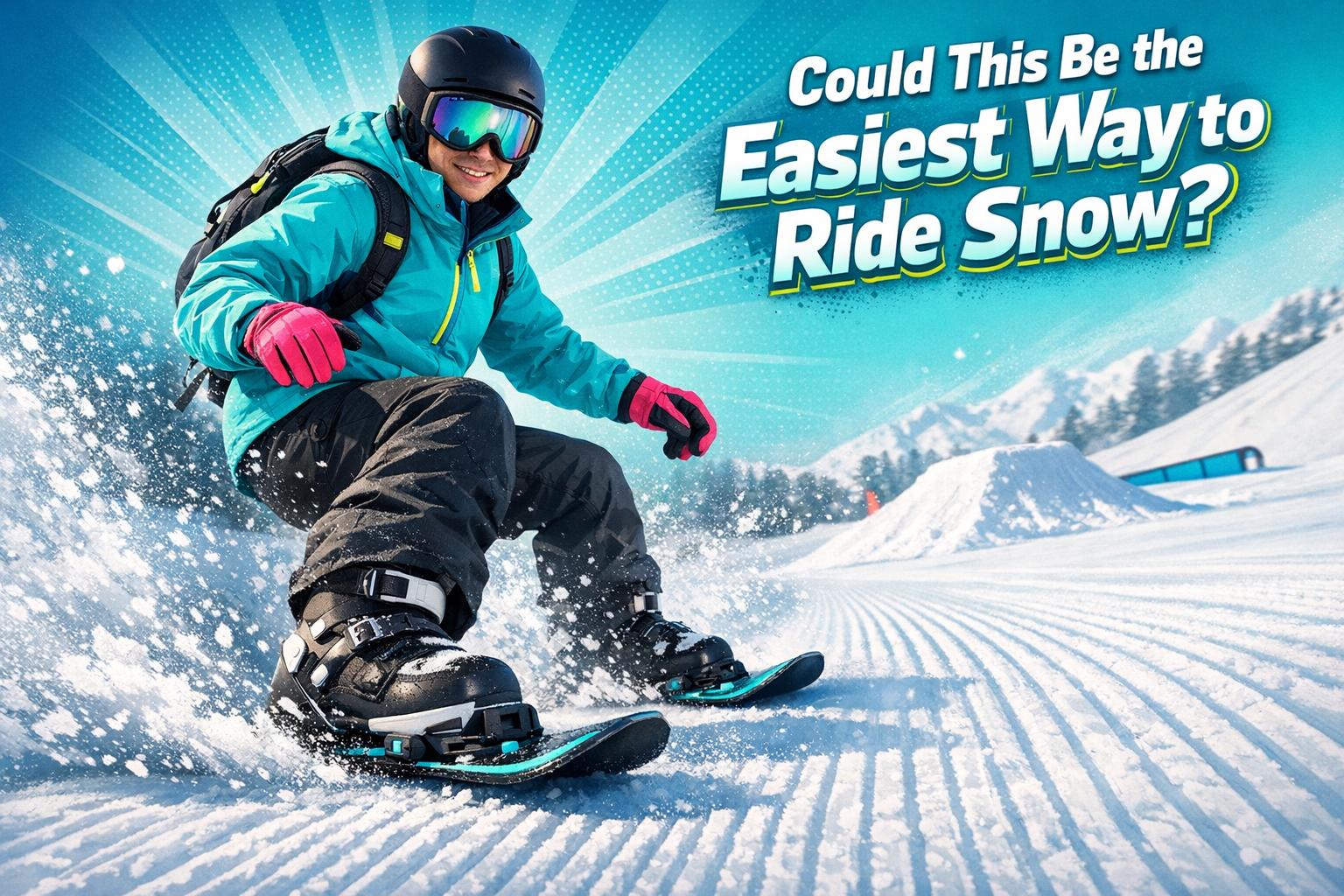 Could This Be the Easiest Way to Ride Snow? - snowfeet*